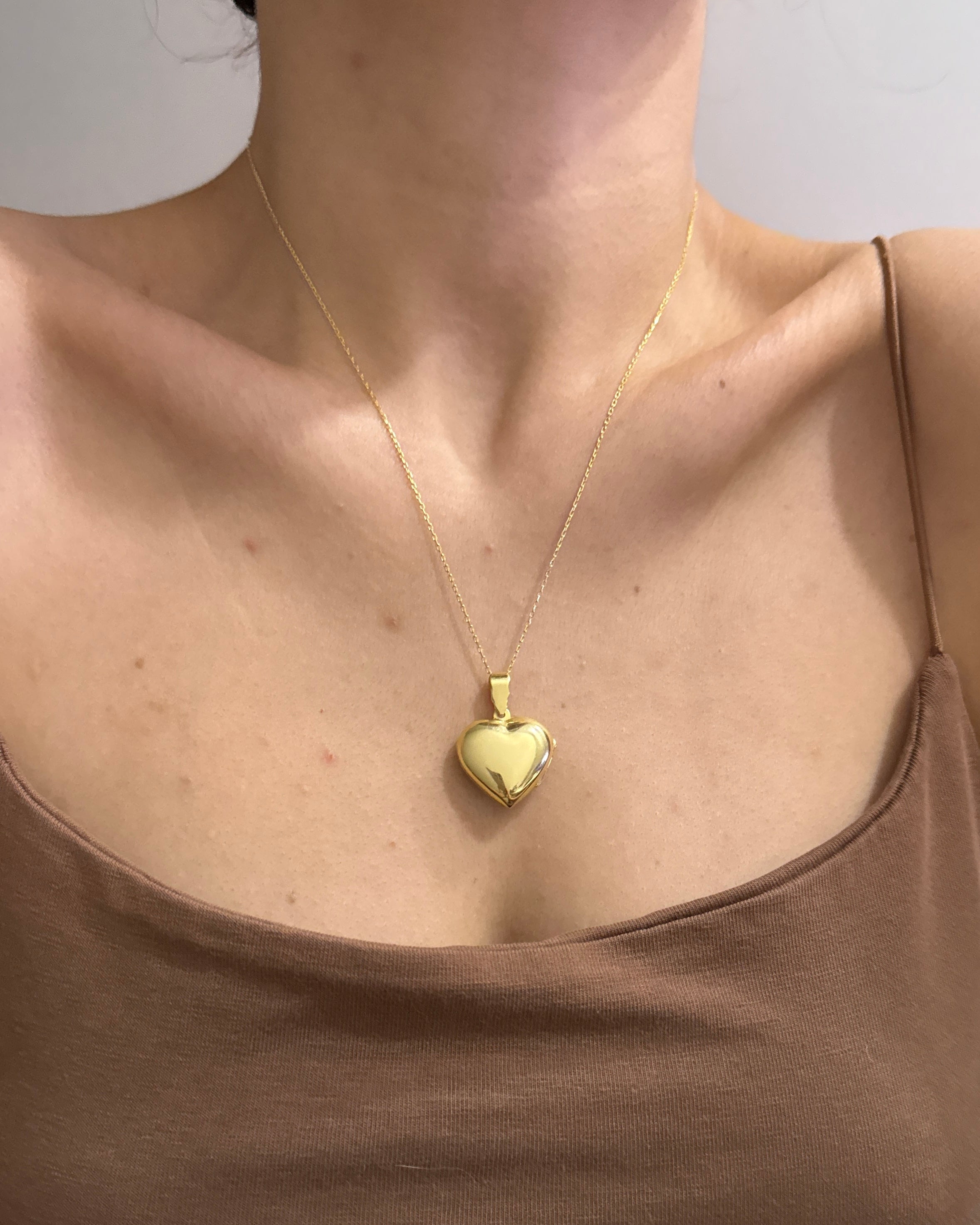 925 | Kalp Kapaklı Anı Kolye