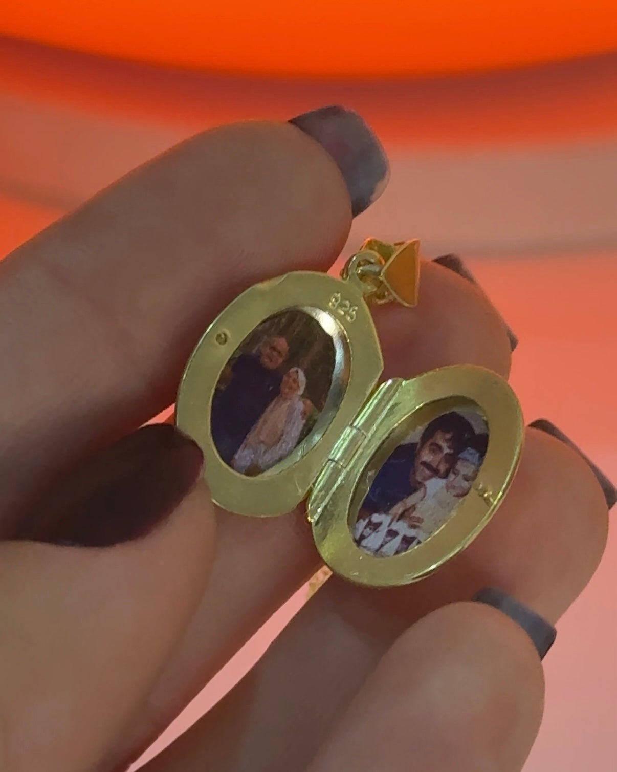 925 | Kapaklı Resim Anı Kolyesi