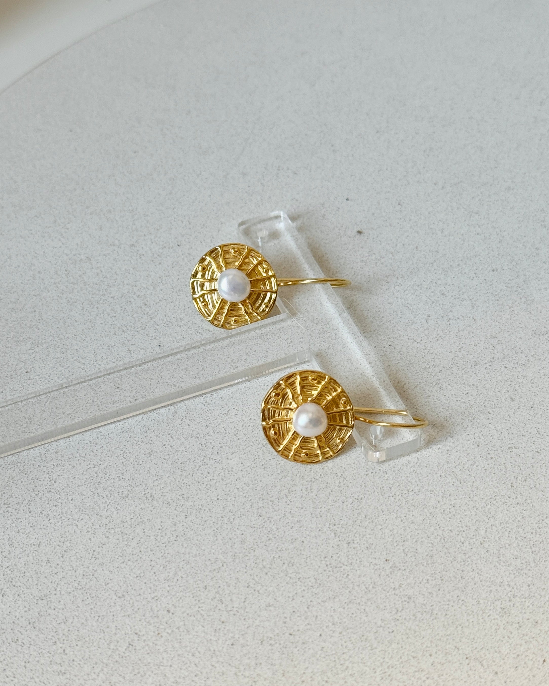 925 | İnci Kafes Küpe