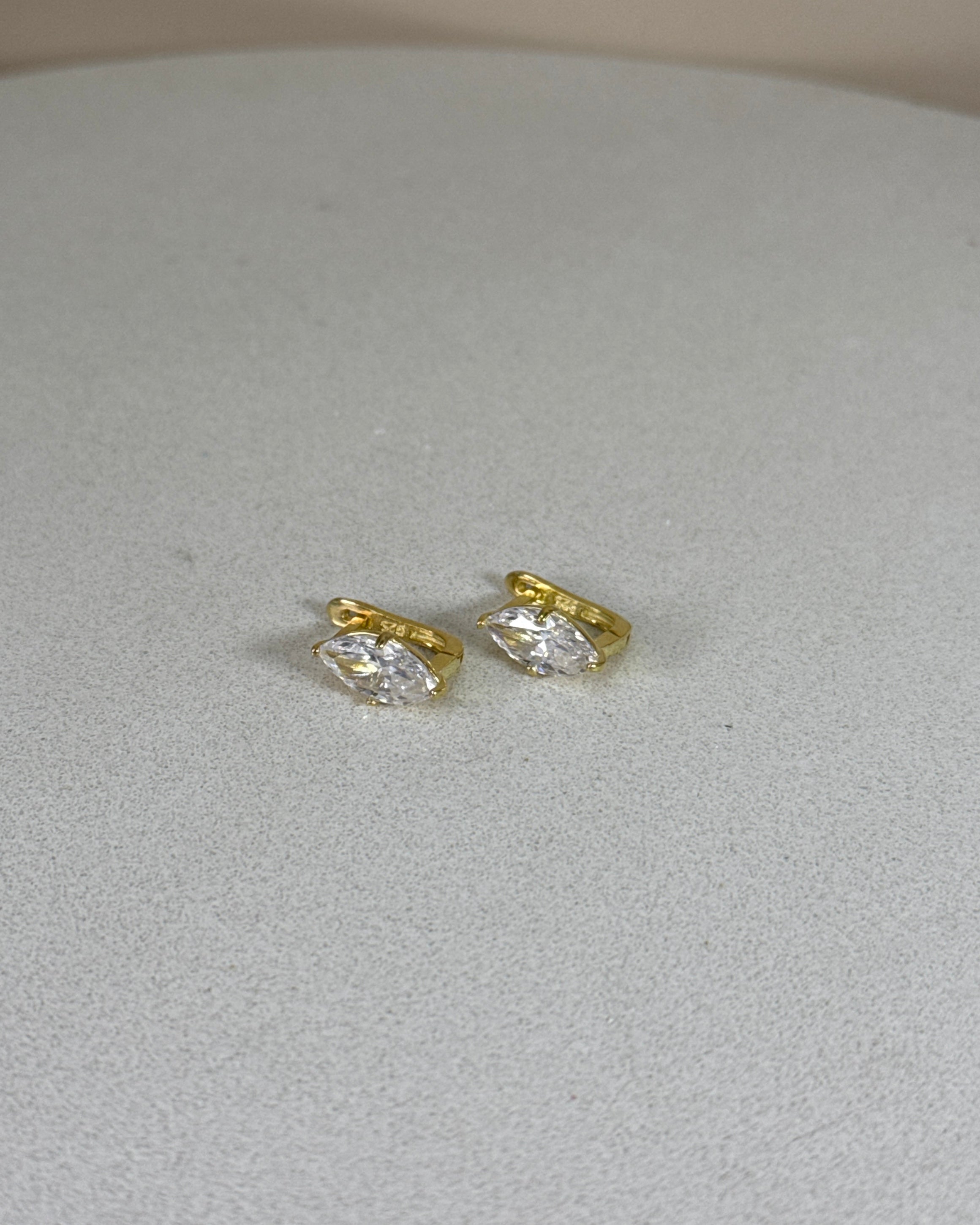 925 | Klasik Markiz Küpe