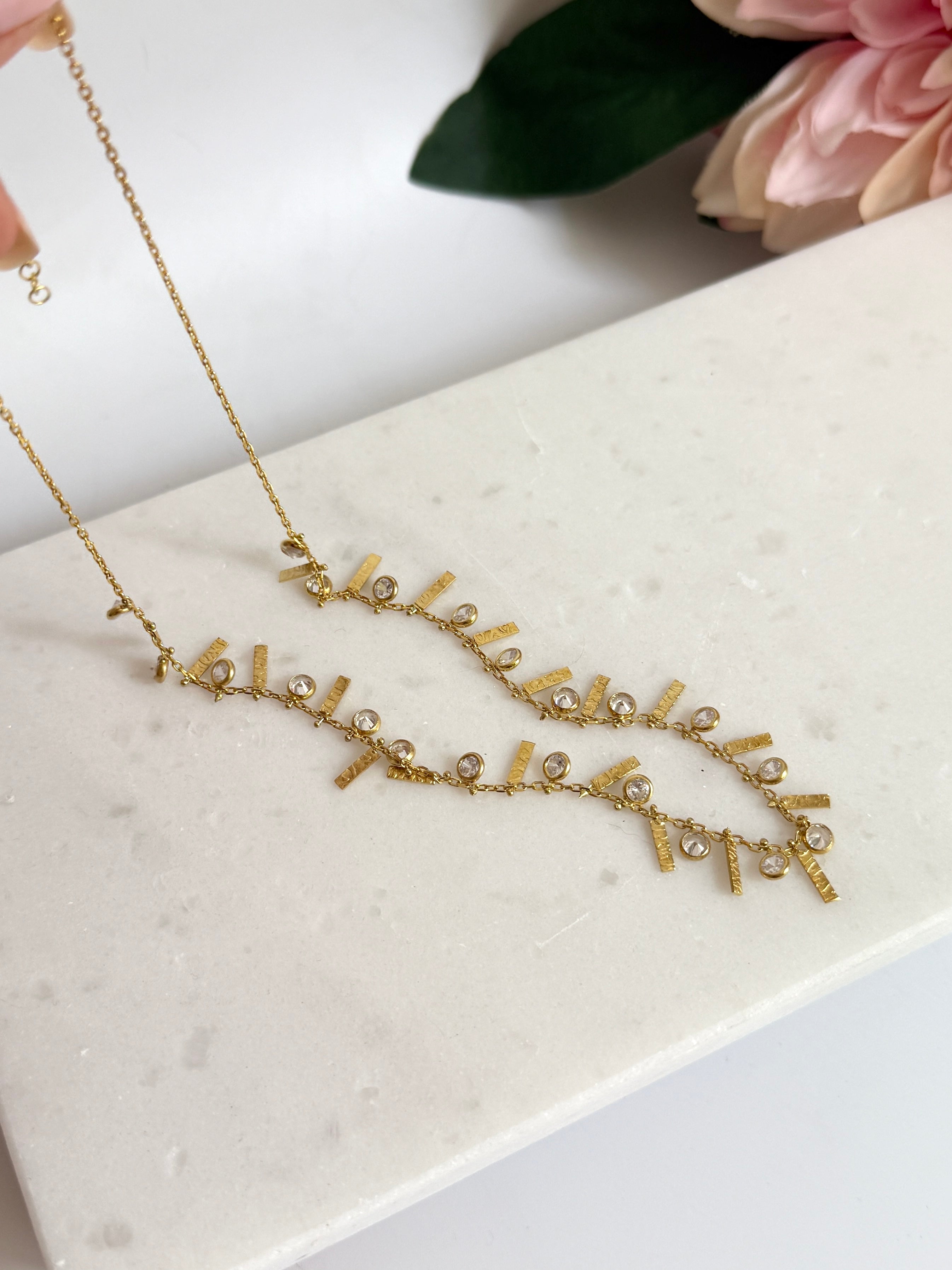 925 Gümüş Çubuk Etnik Kolye