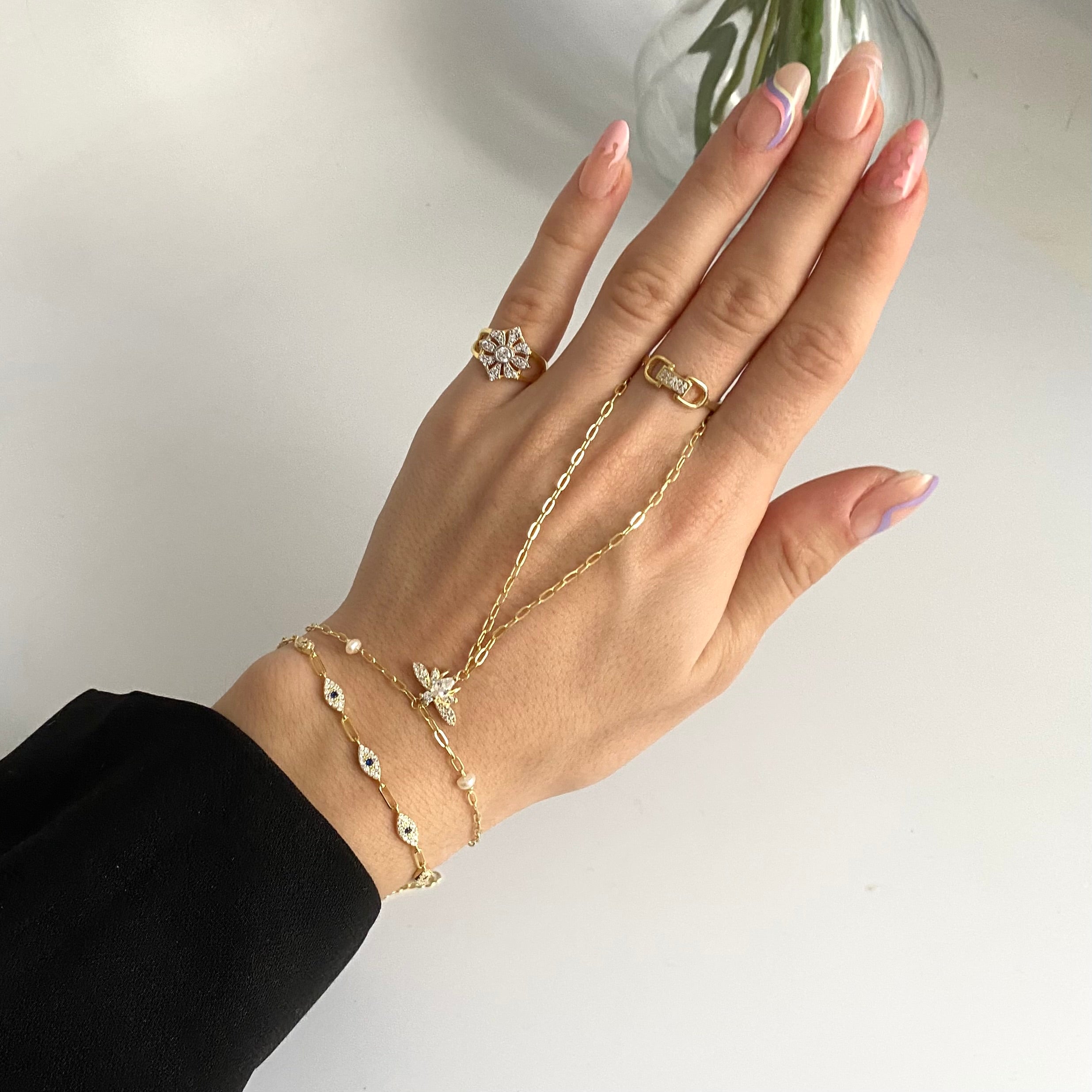 925 Ayar Gümüş Minimal Halat Yüzük