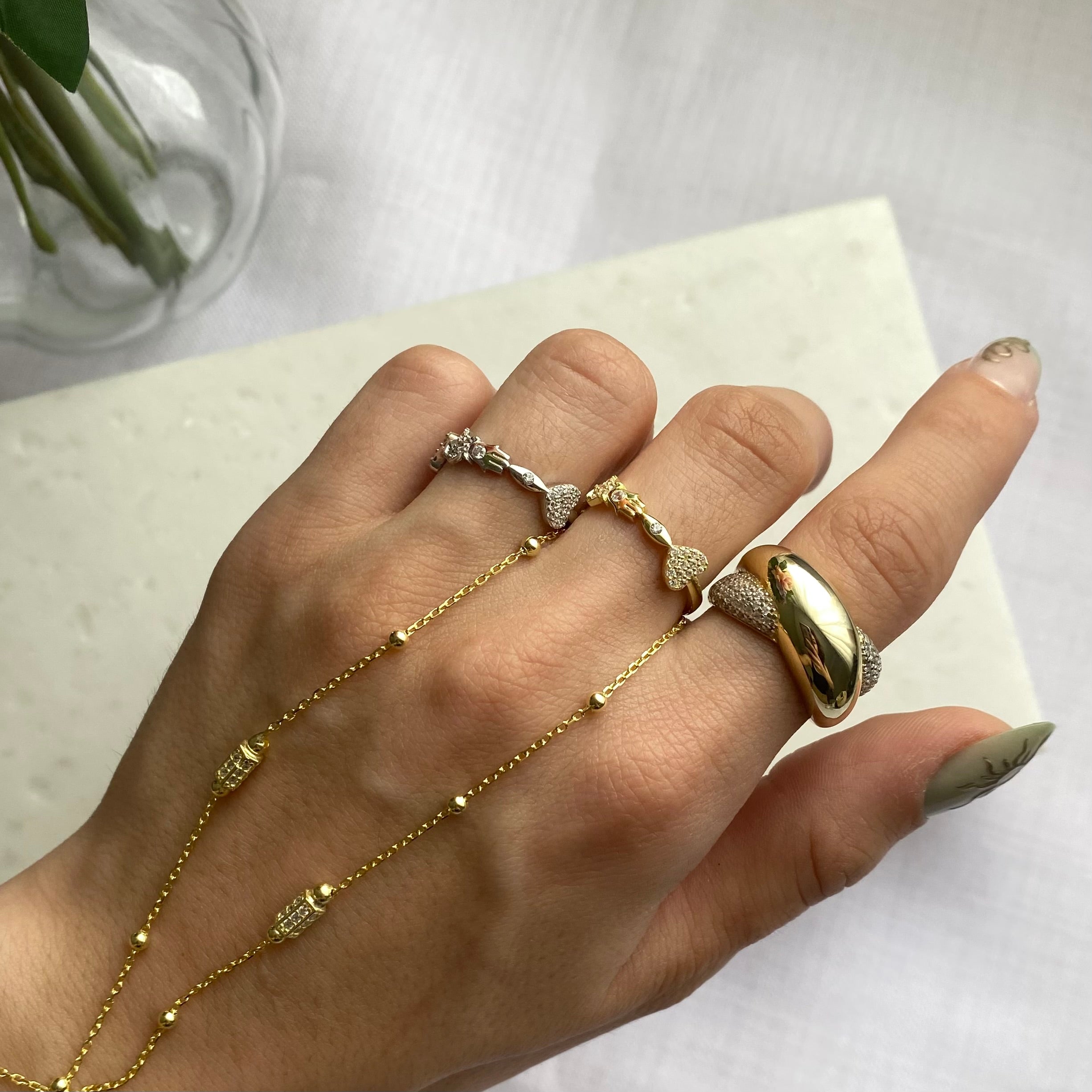 925 Gümüş Nazar Sembol Yüzük