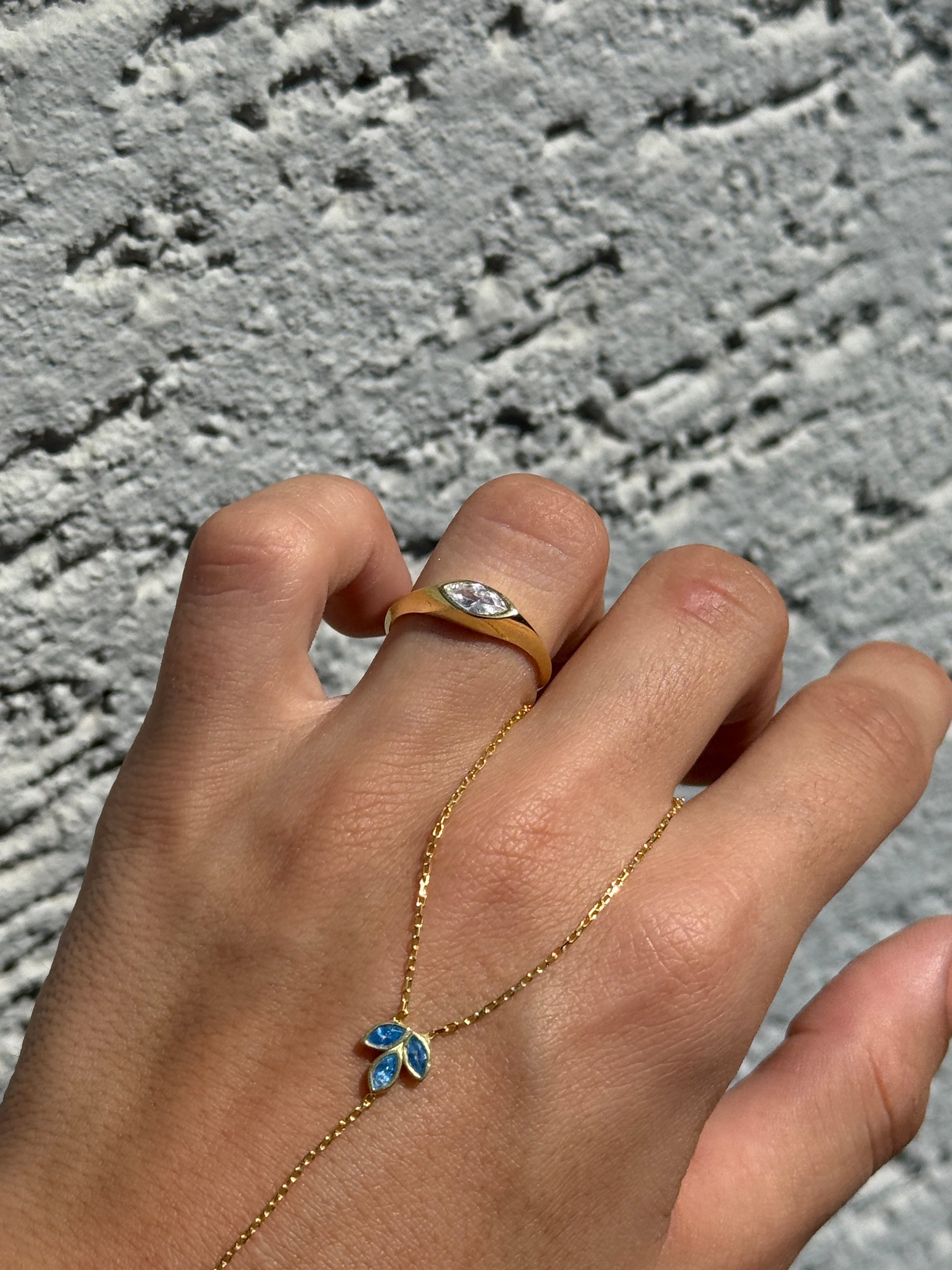 925 | Markiz Bombe Yüzük