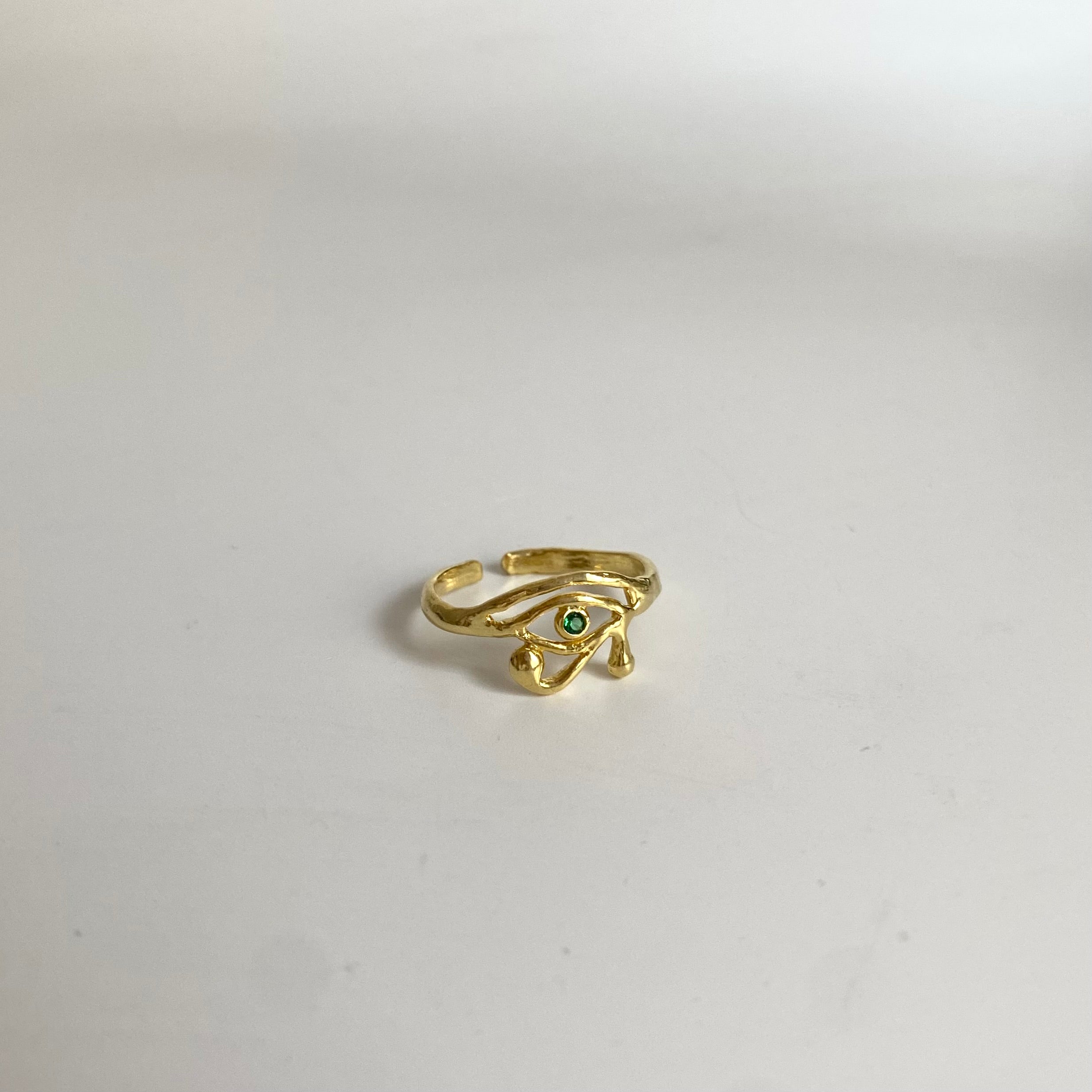 925 Gümüş Antik Ra Yüzük