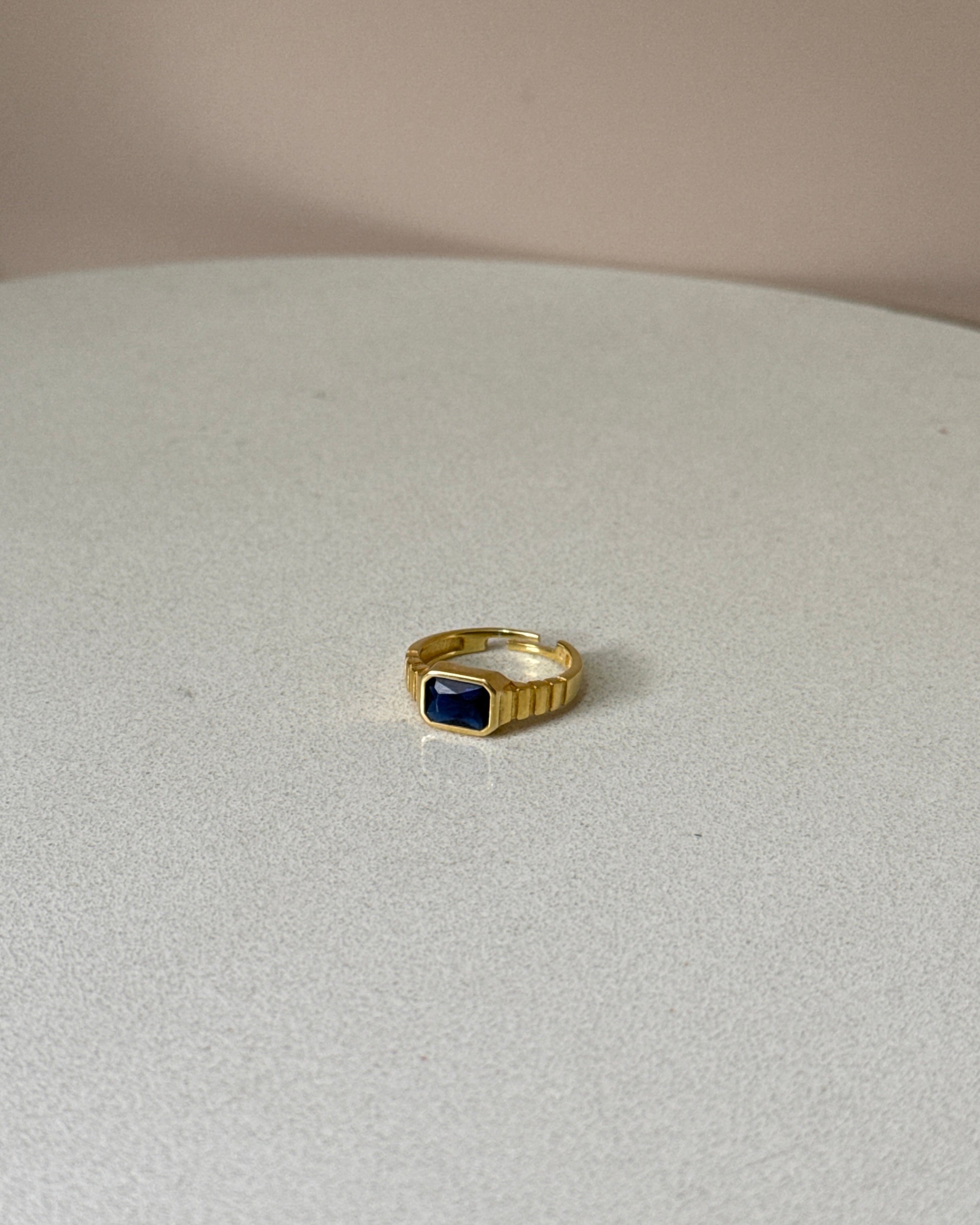 925 | Lacivert Baget Yüzük