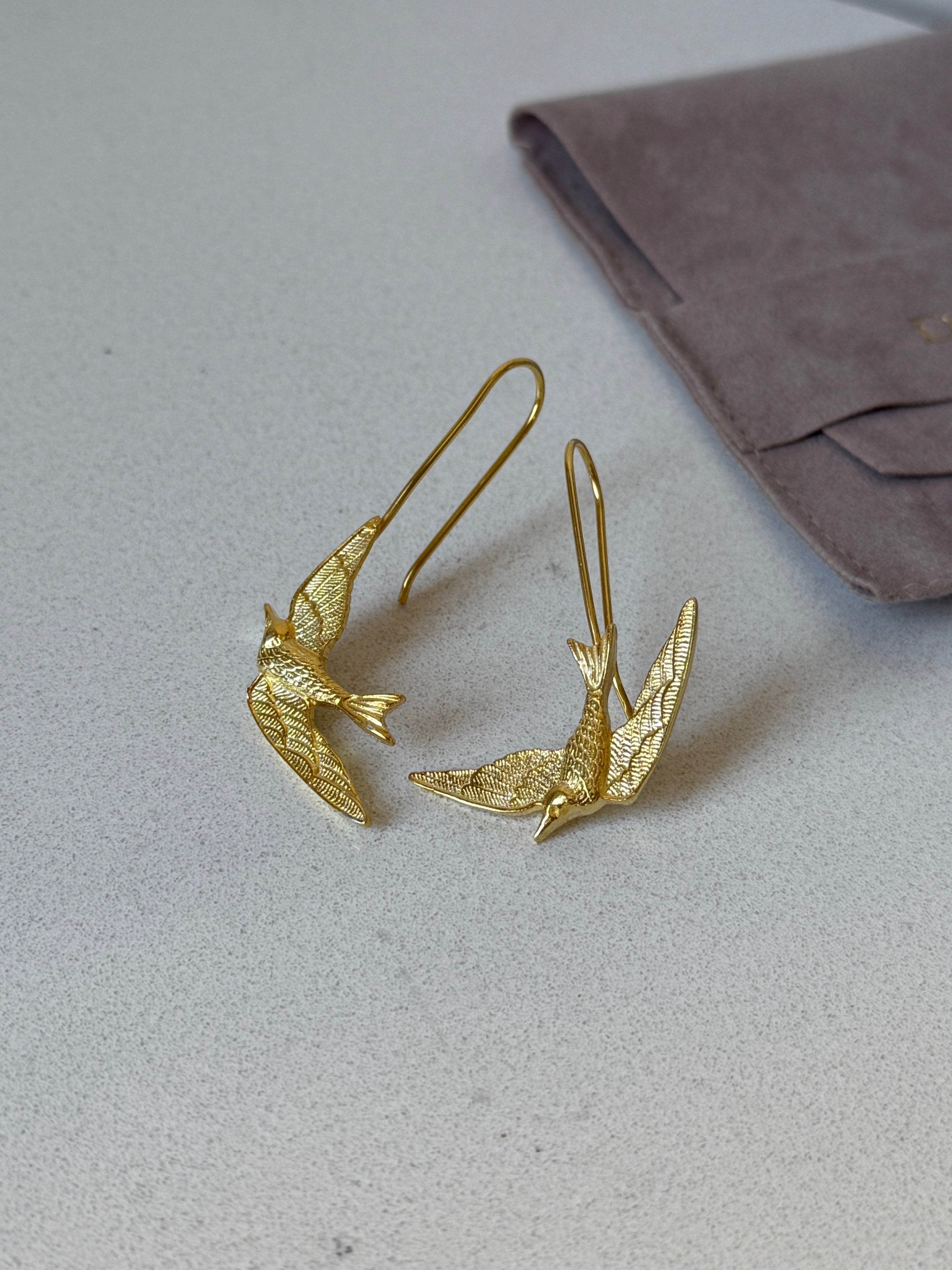 925 | Kuş Uçuşu Küpe