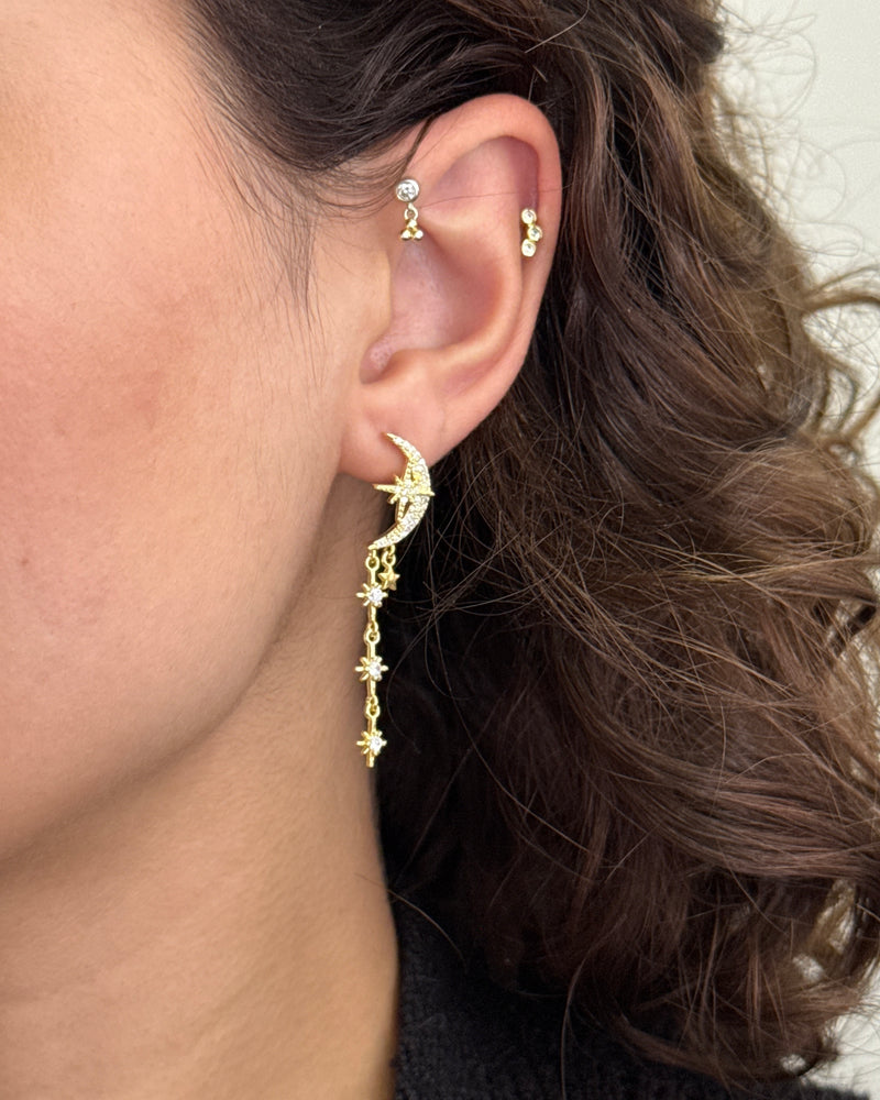 925 | Yıldızların Altında Küpe