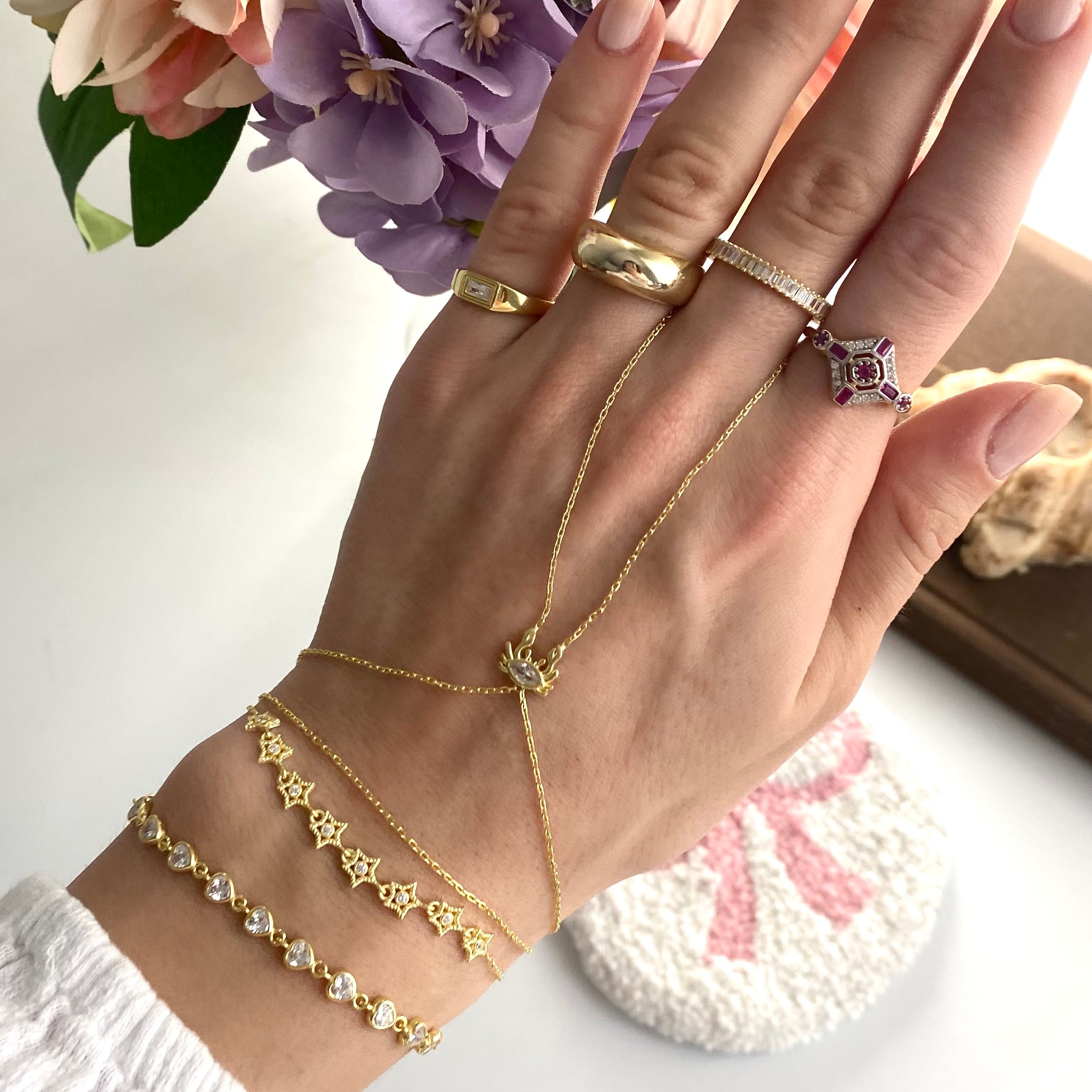 925 Gümüş Minimal Yengeç Şahmeran