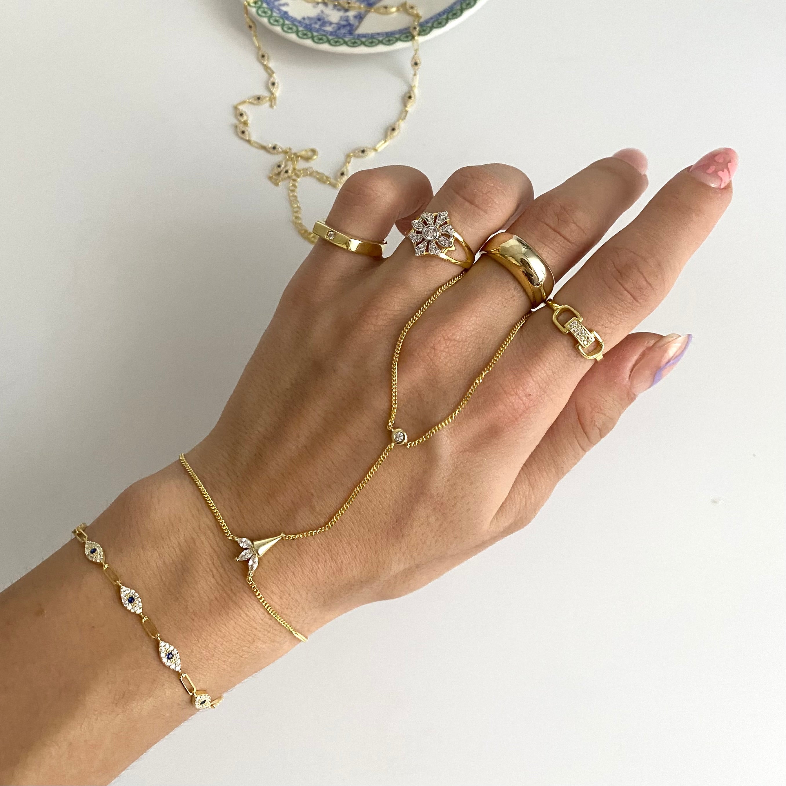 925 Ayar Gümüş Minimal Halat Yüzük