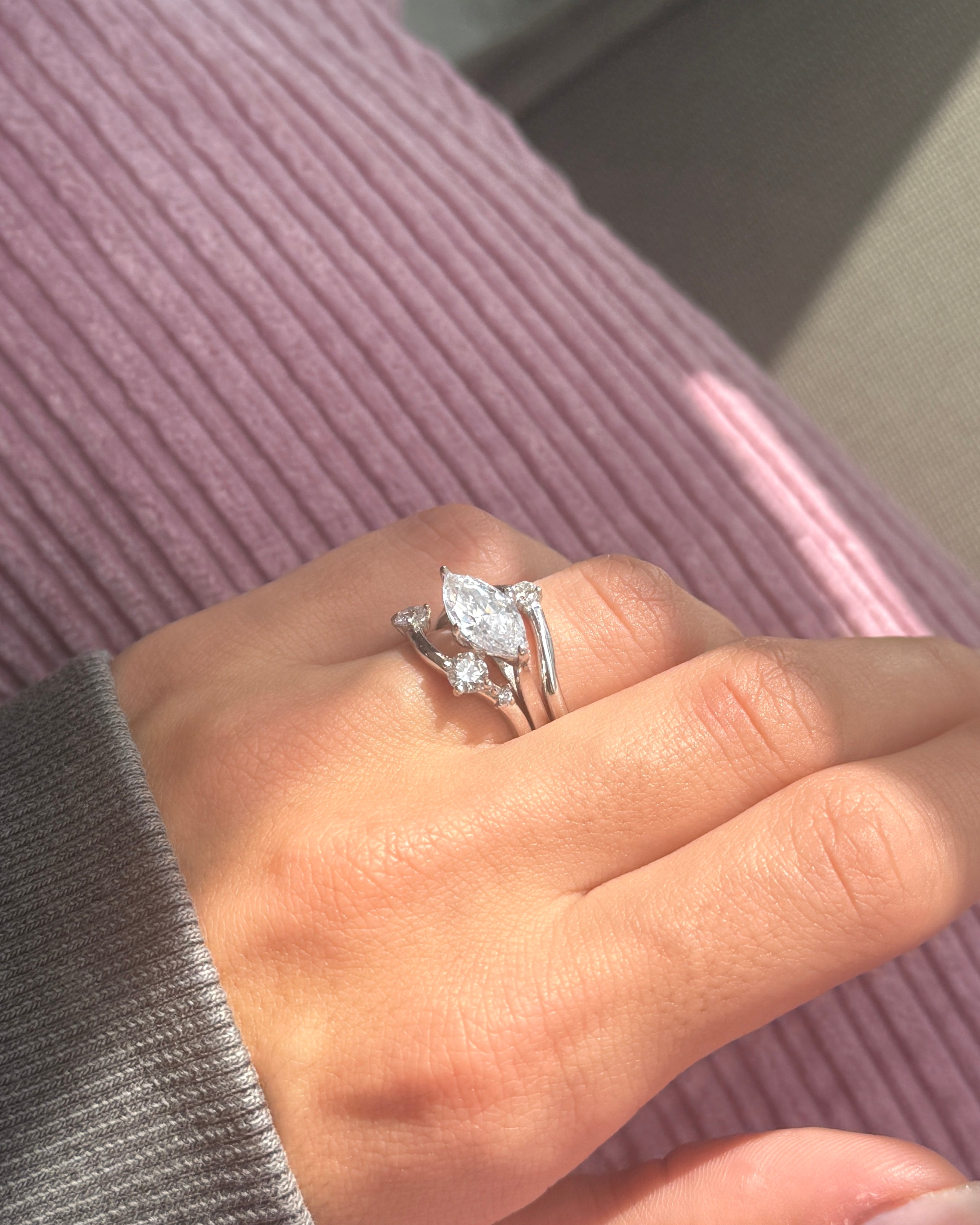 925 | Üçlü Tektaş Set Yüzük