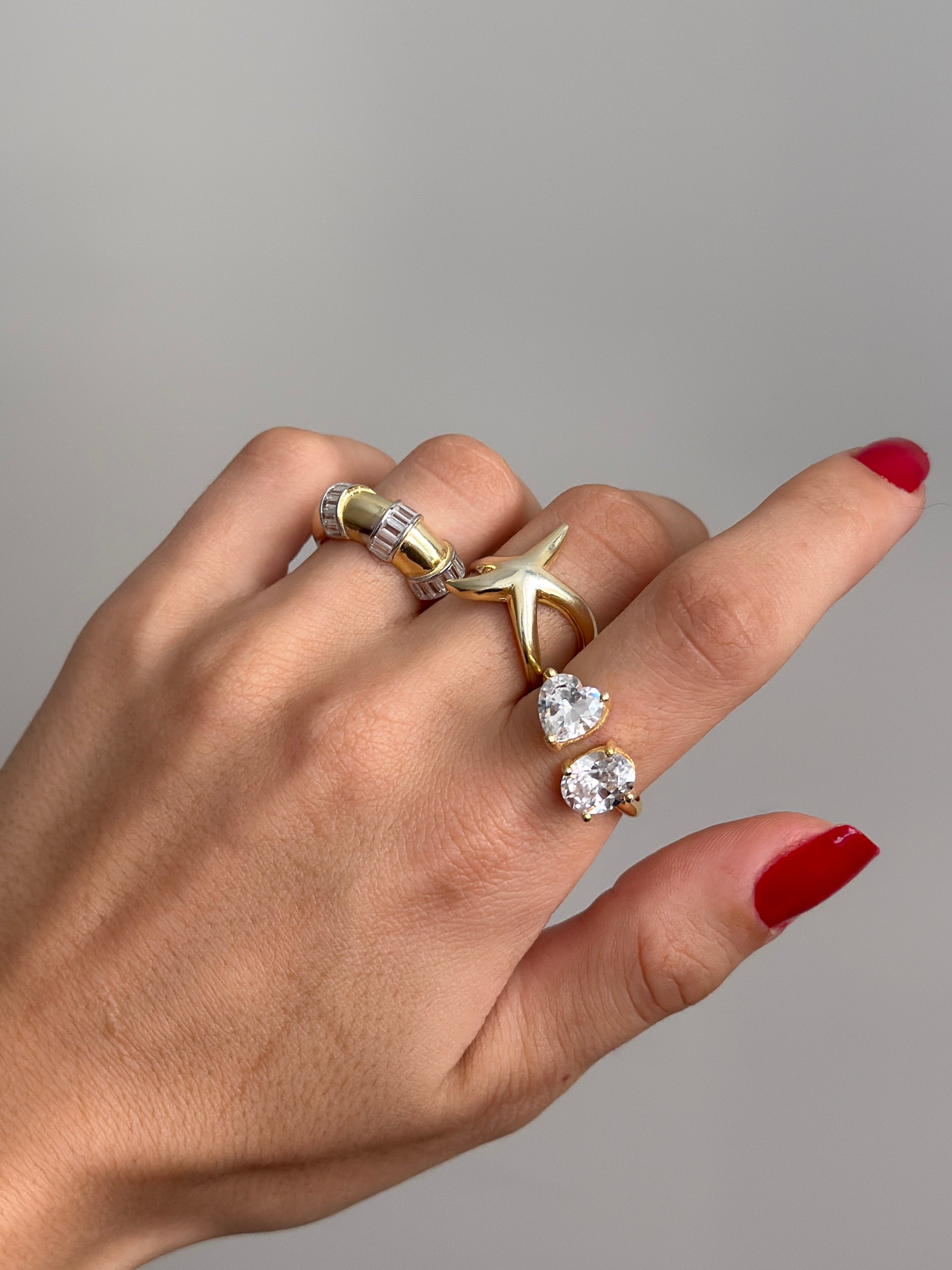 925 Gümüş Deniz Yıldızı Yüzük