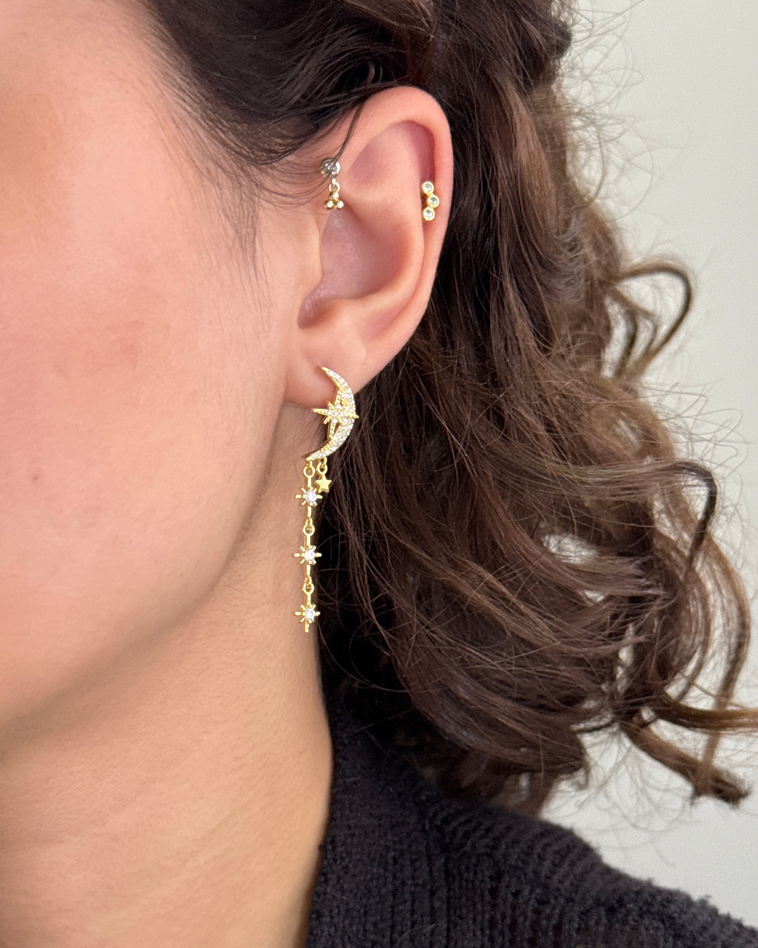 925 | Yıldızların Altında Küpe