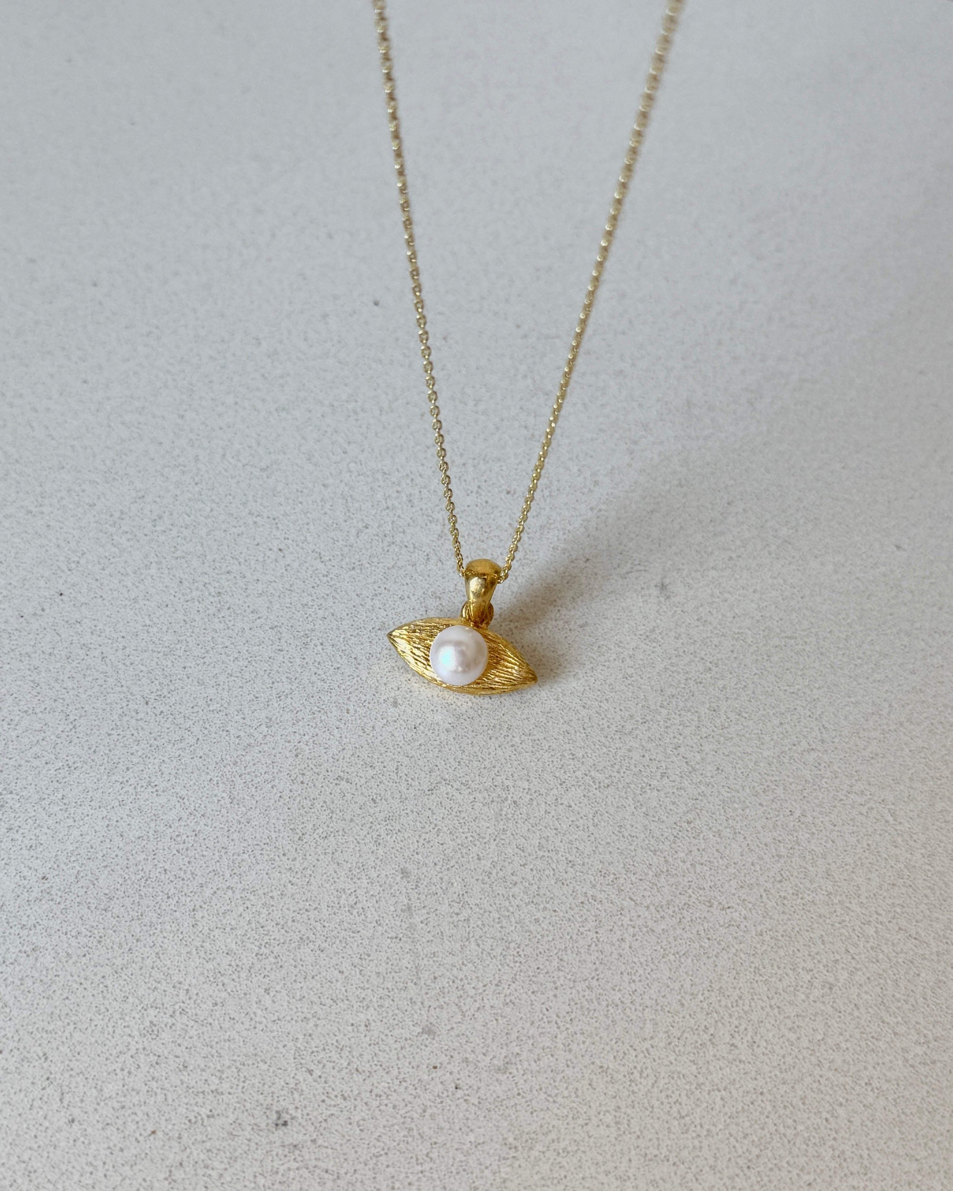 925 | İncili Göz Kolye