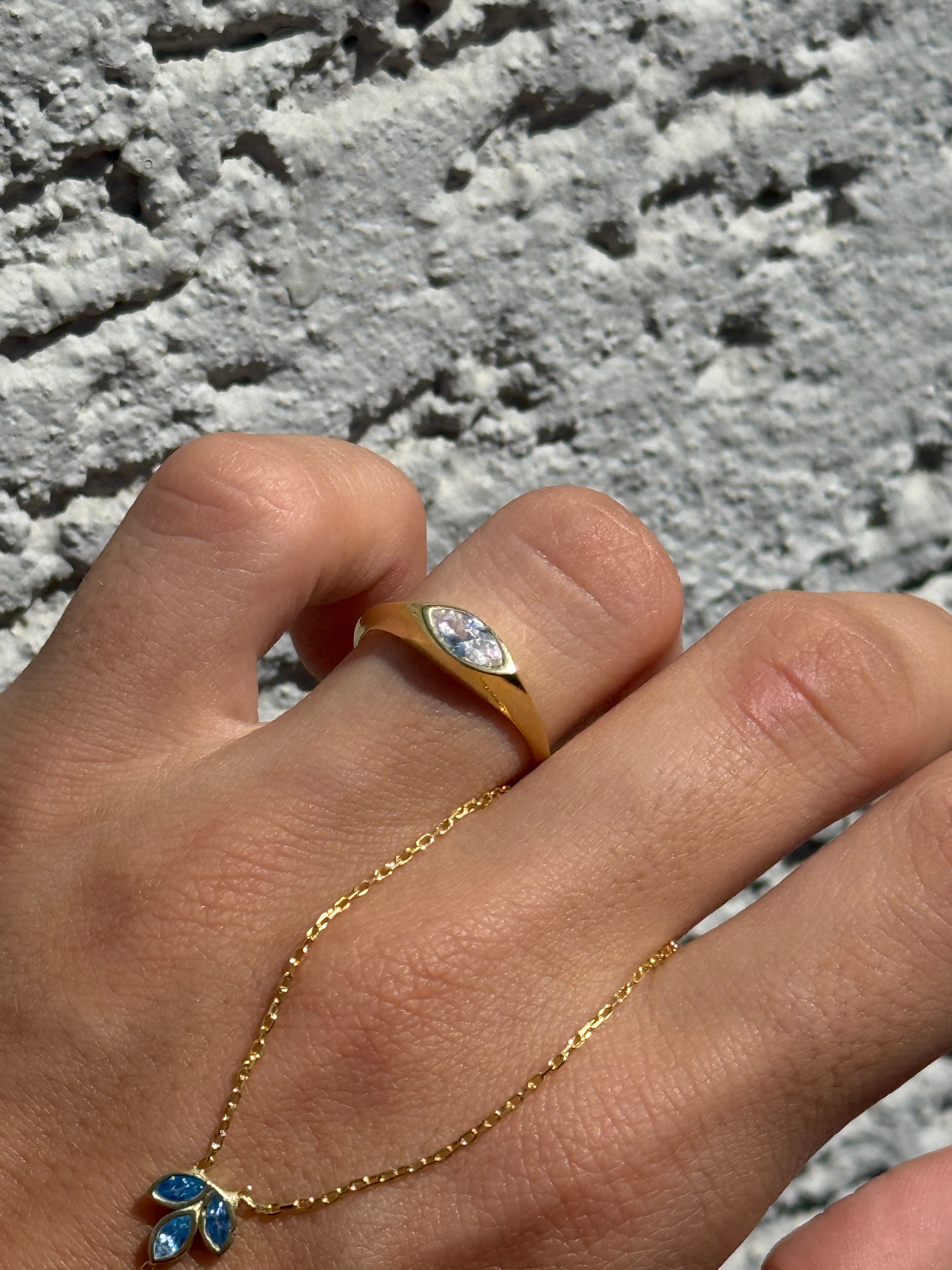 925 | Markiz Bombe Yüzük