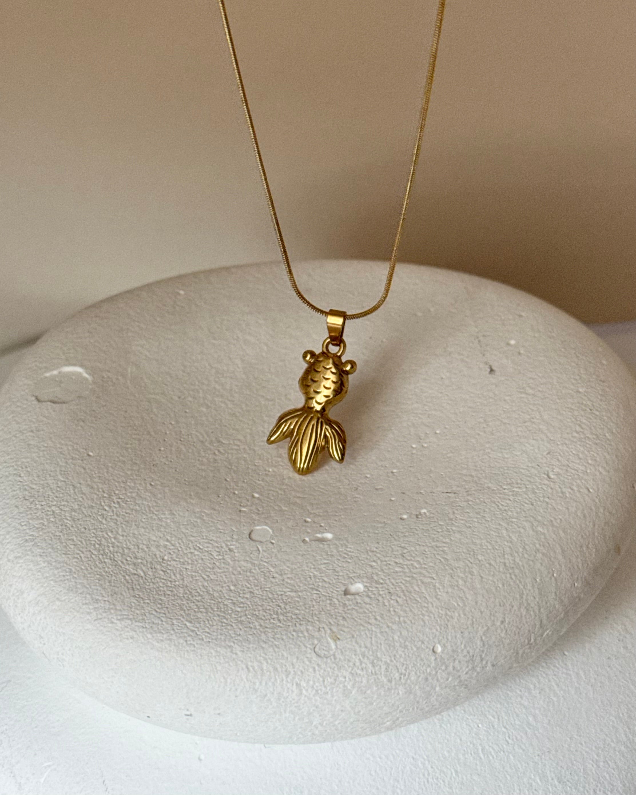 Çelik | Balon Balığı Kolye