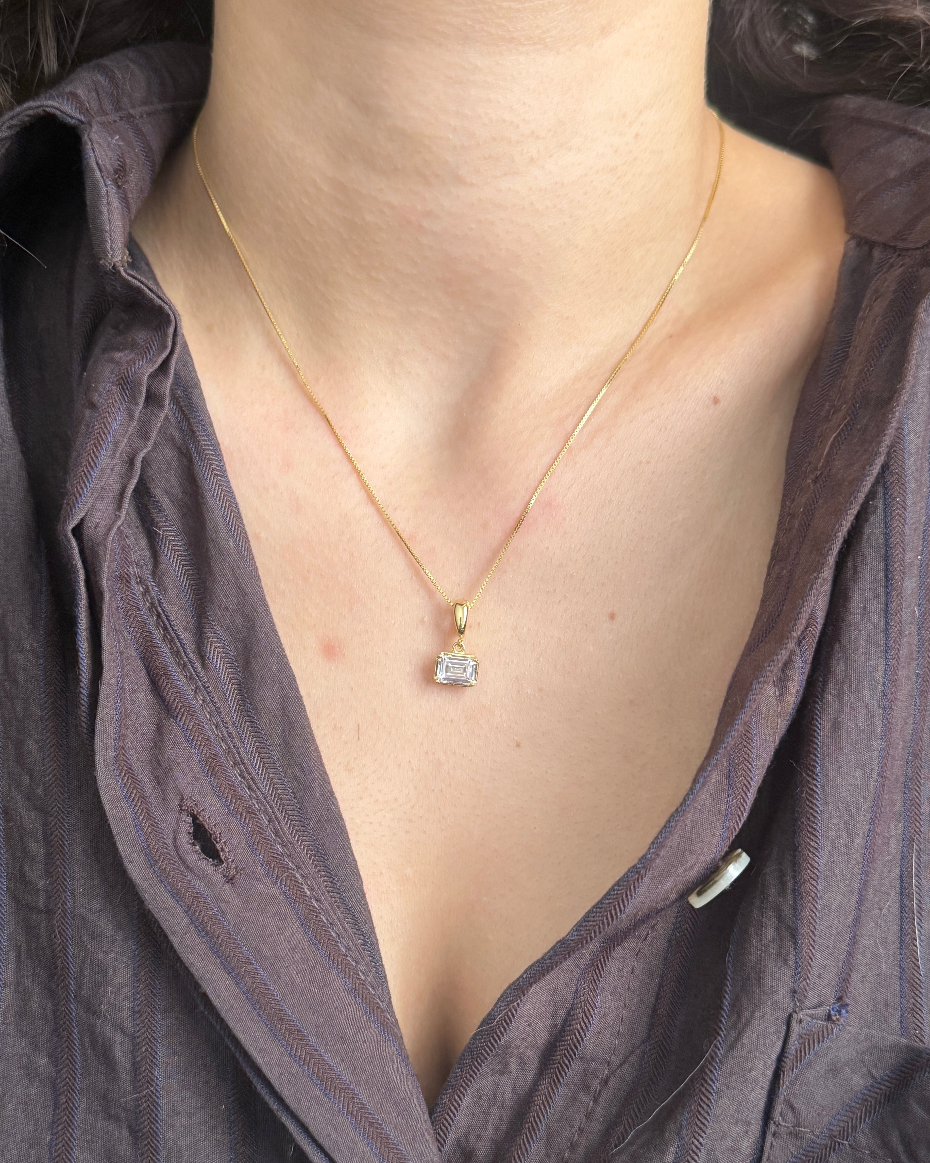 925 | Tektaş Charm Kolye