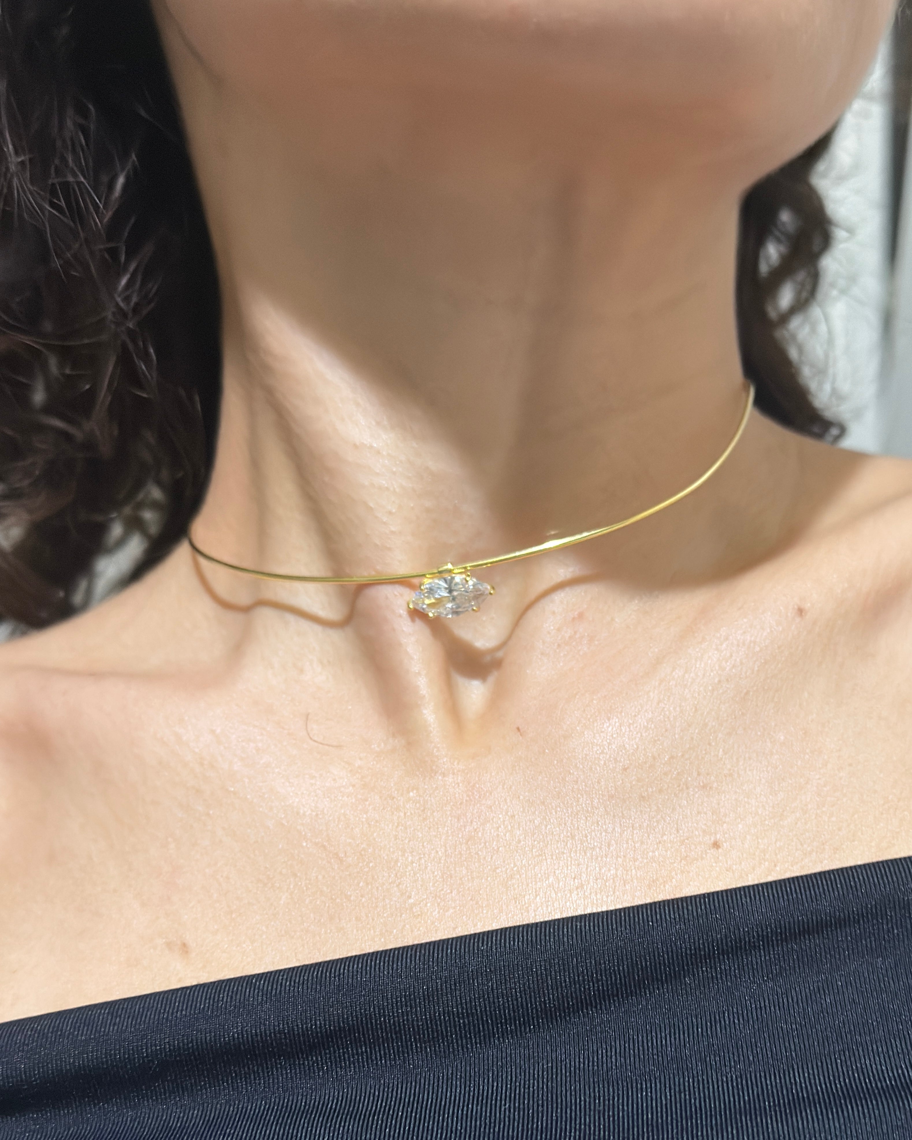 925 | Markiz Choker Kolye