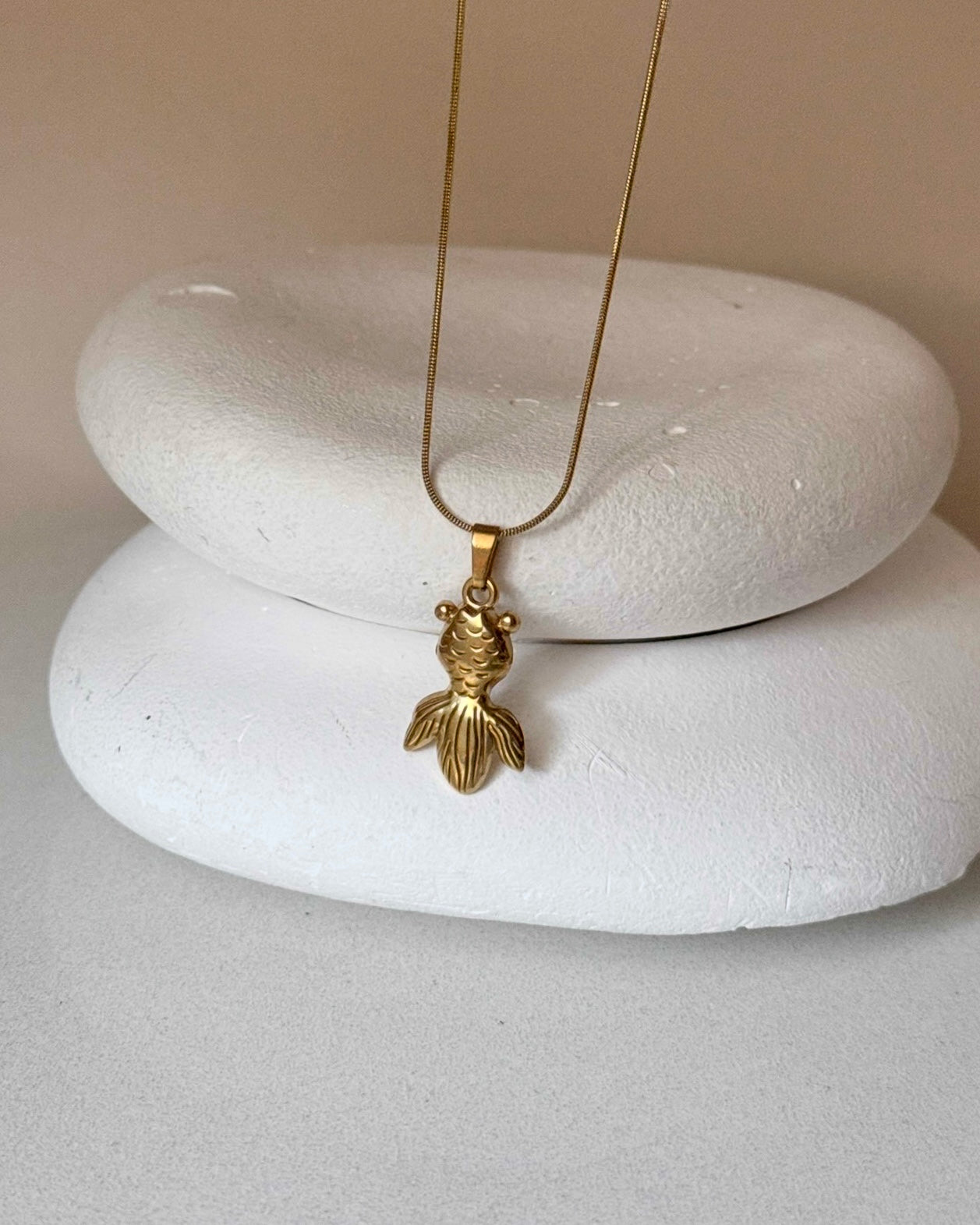 Çelik | Balon Balığı Kolye