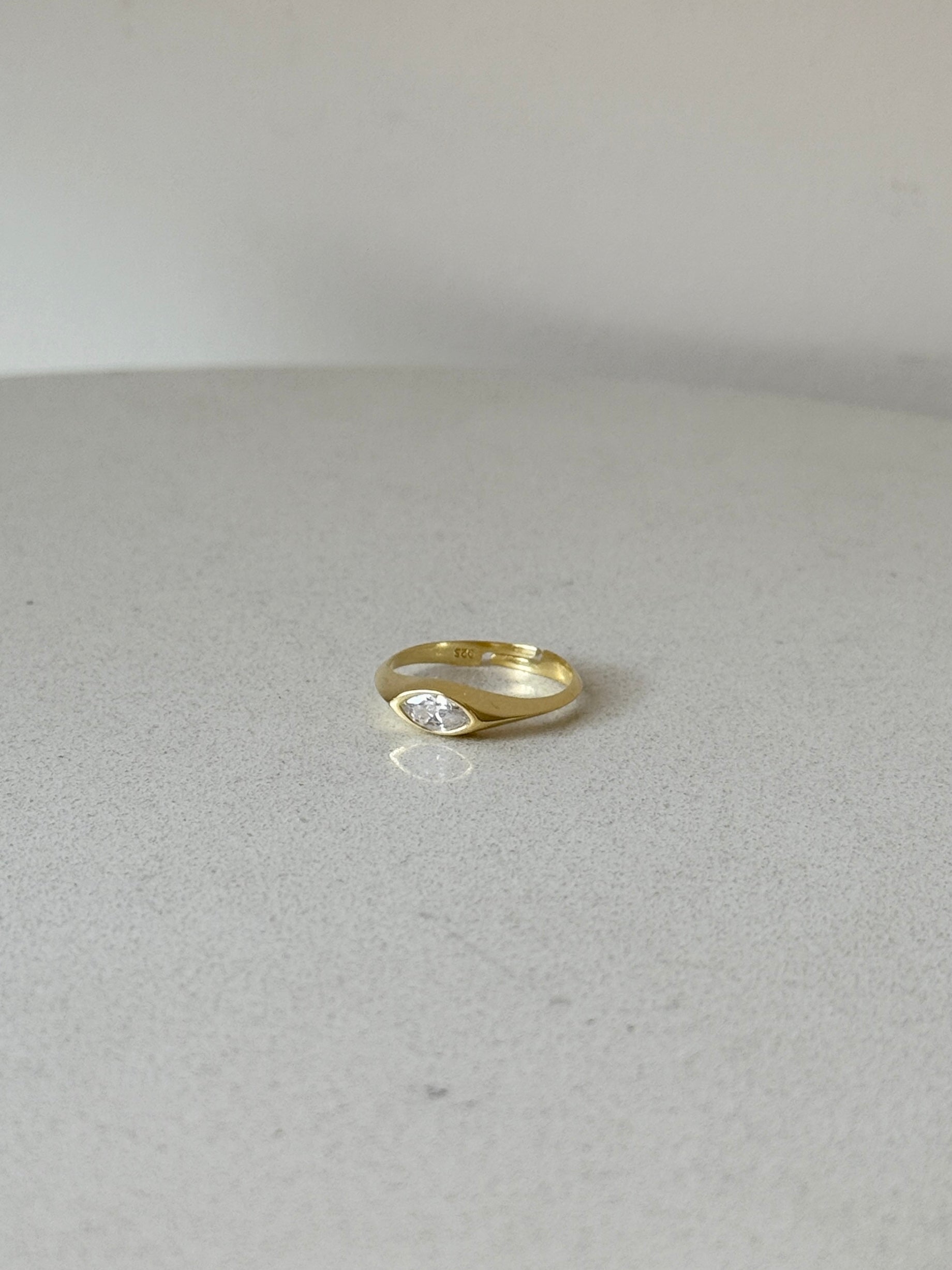 925 | Markiz Bombe Yüzük