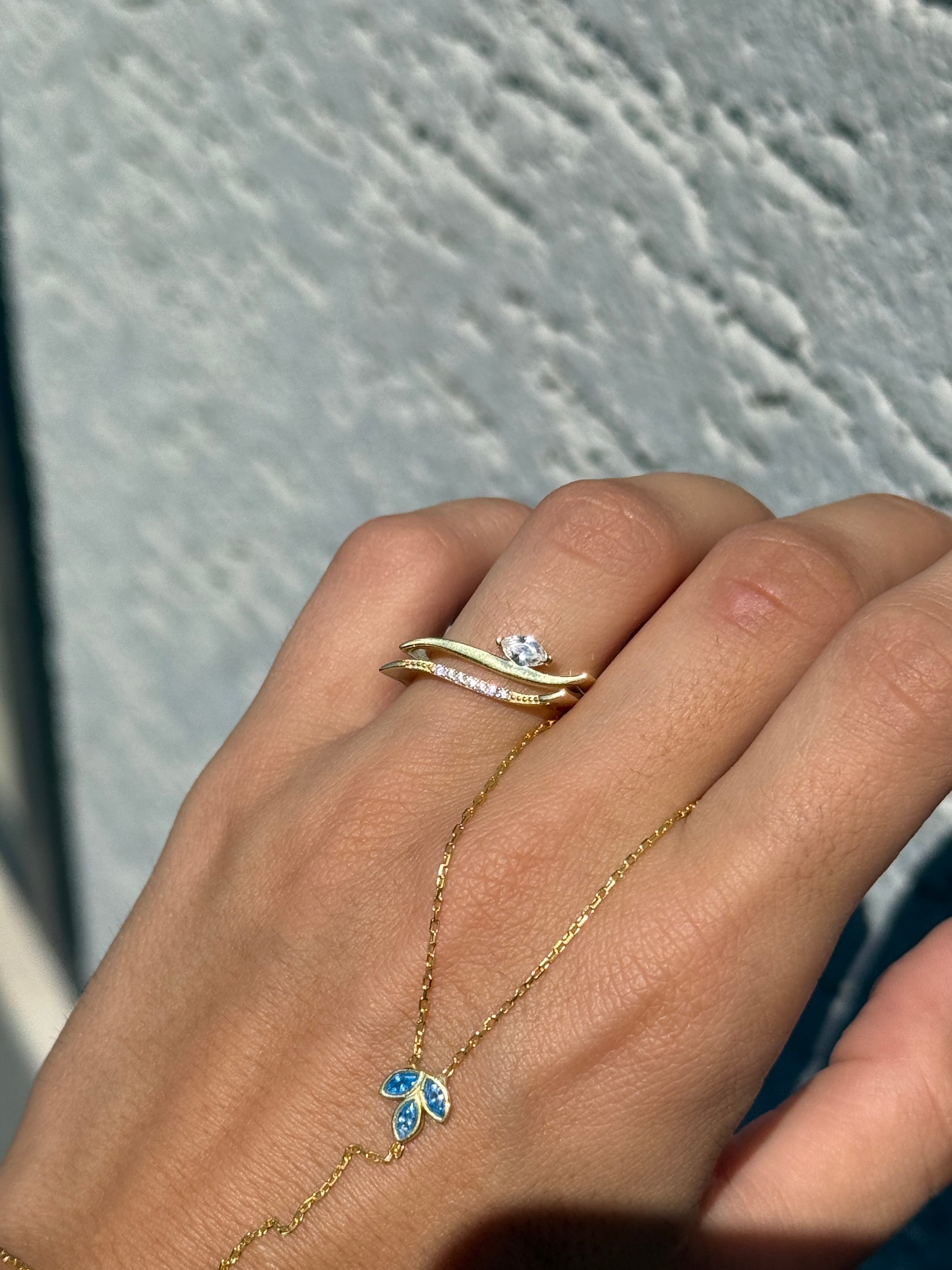 925 | İnce Markiz Yüzük