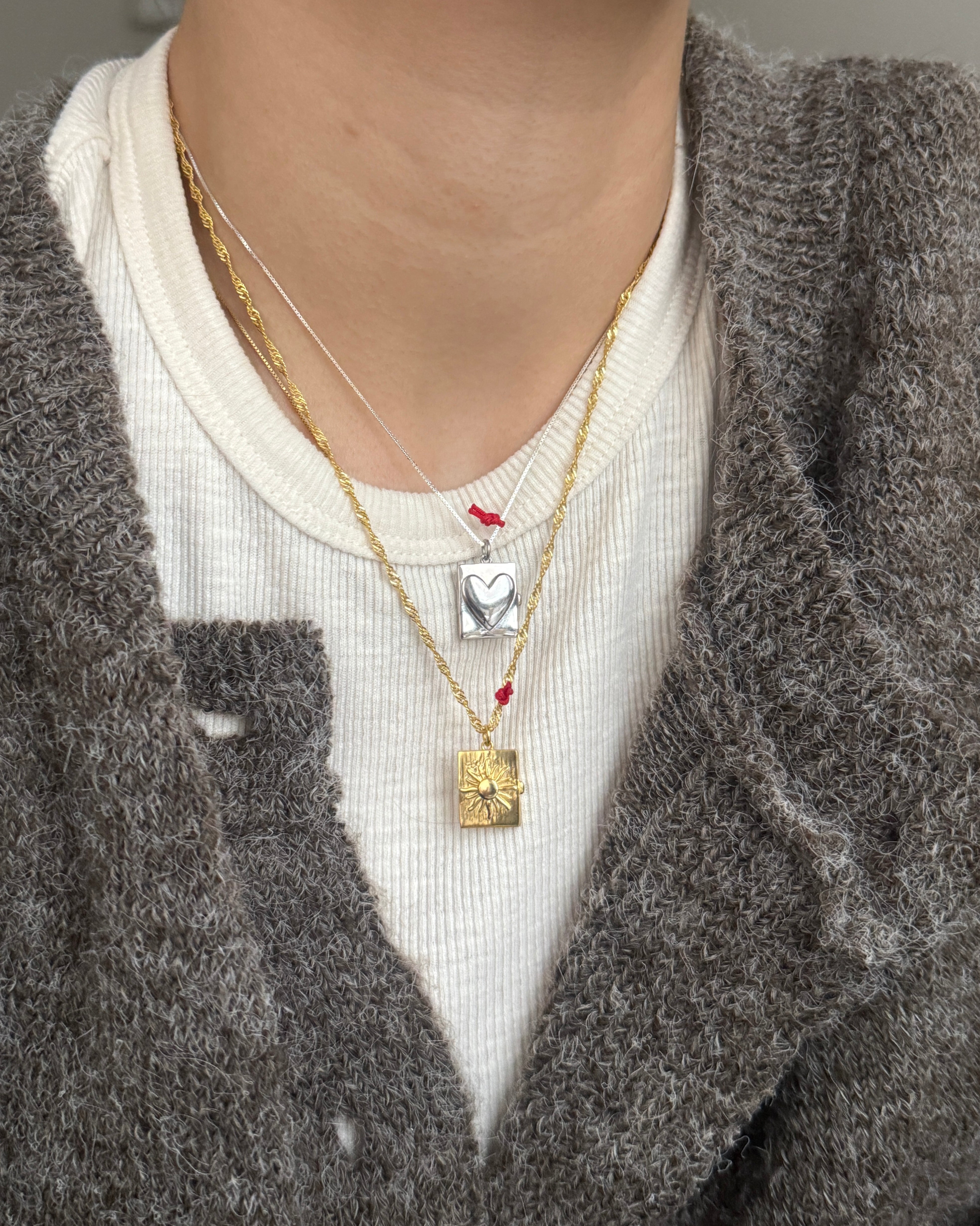 925 | Sembol Kapaklı Fotoğraf Kolye