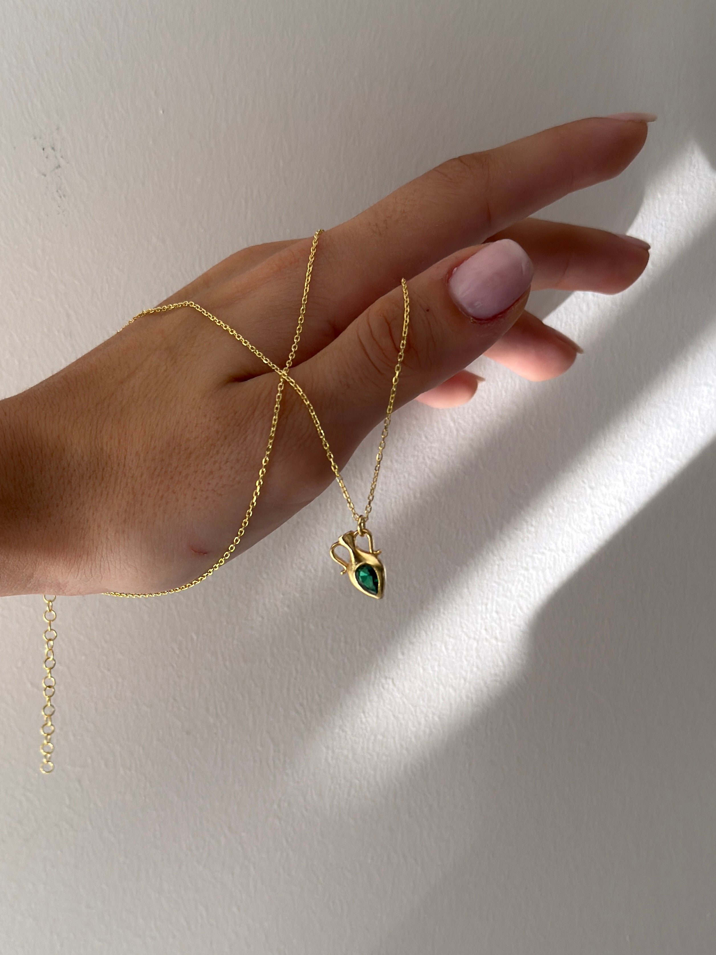 925 | Mini Taş Testi Kolye