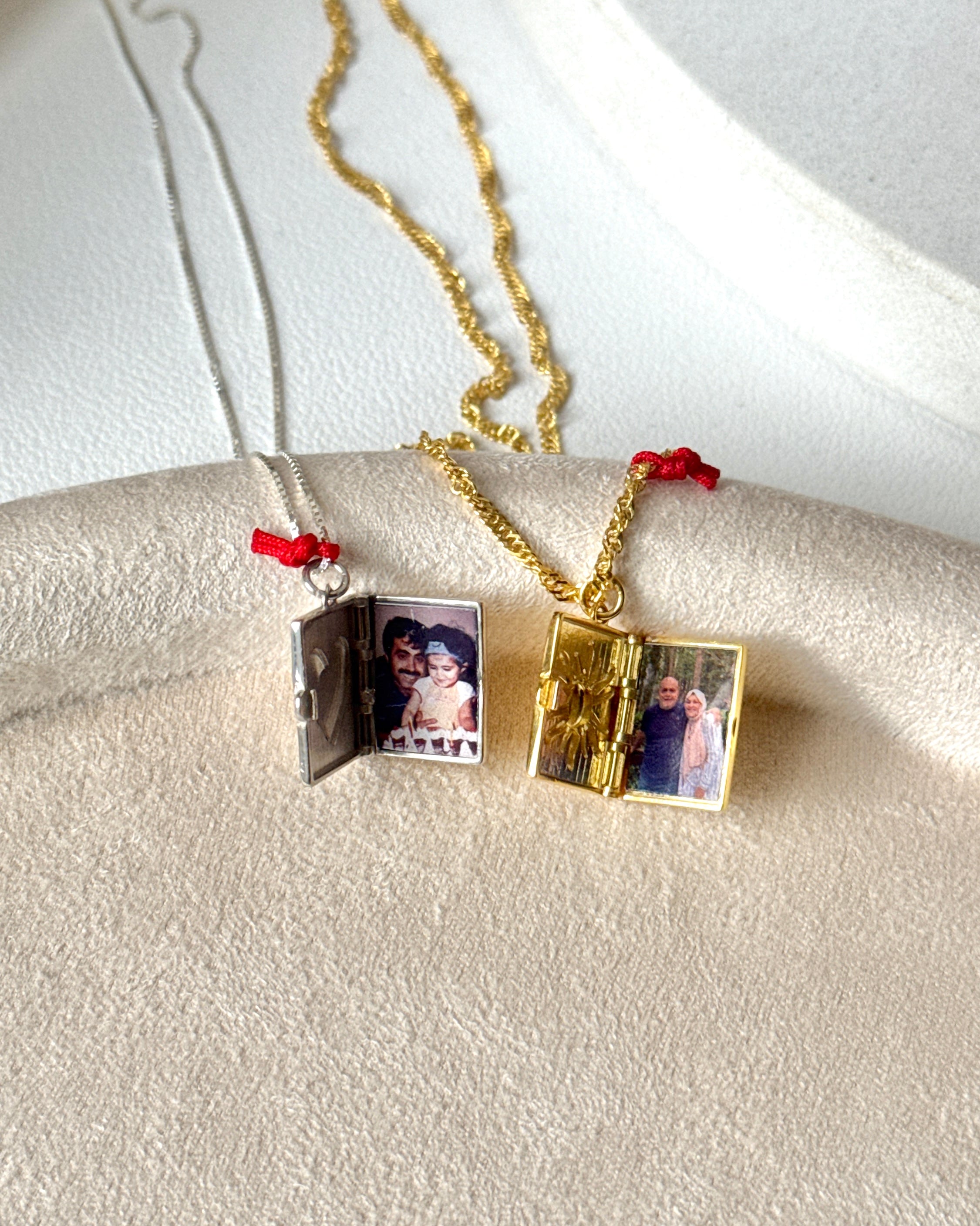 925 | Sembol Kapaklı Fotoğraf Kolye