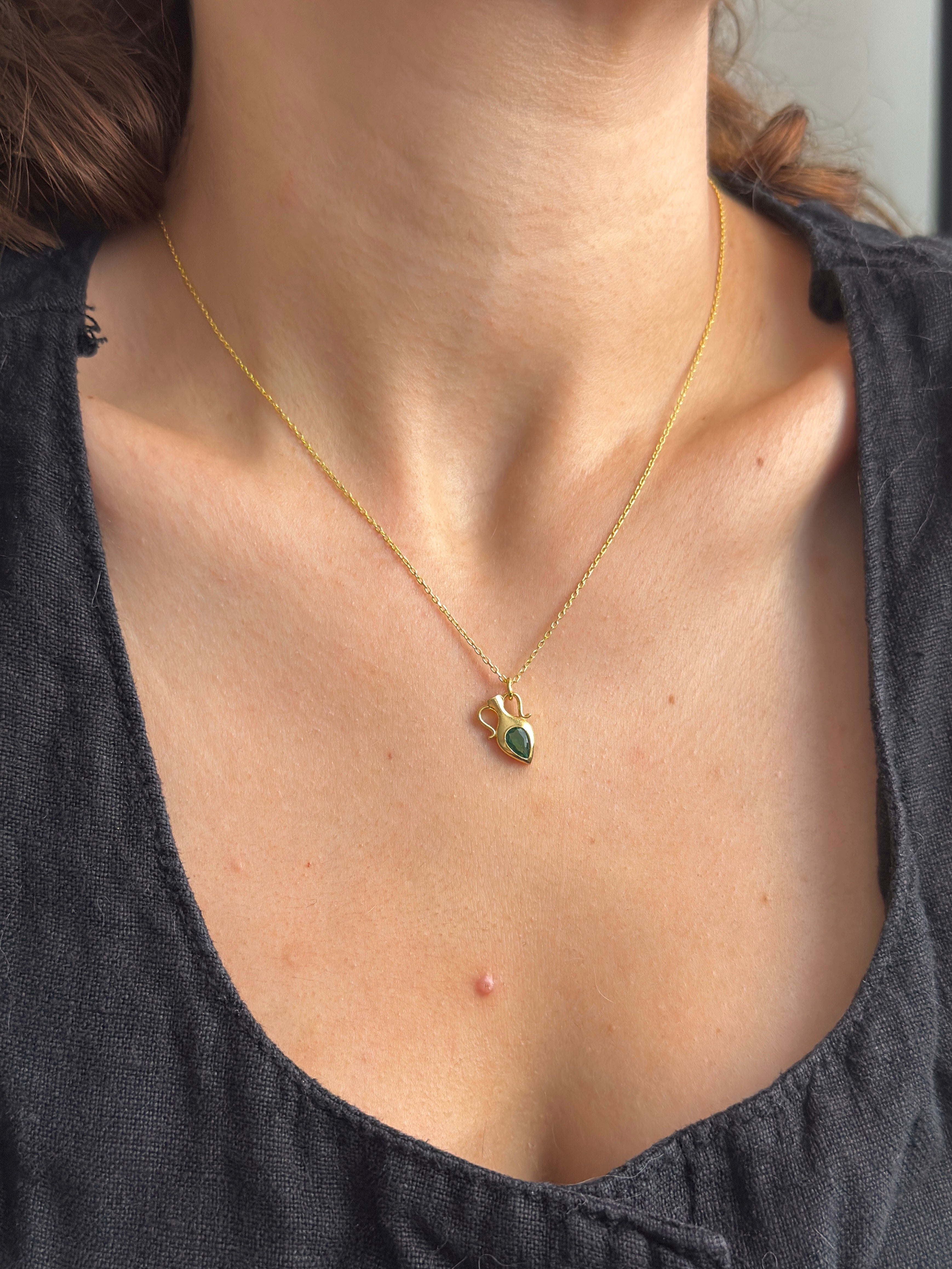 925 | Mini Taş Testi Kolye