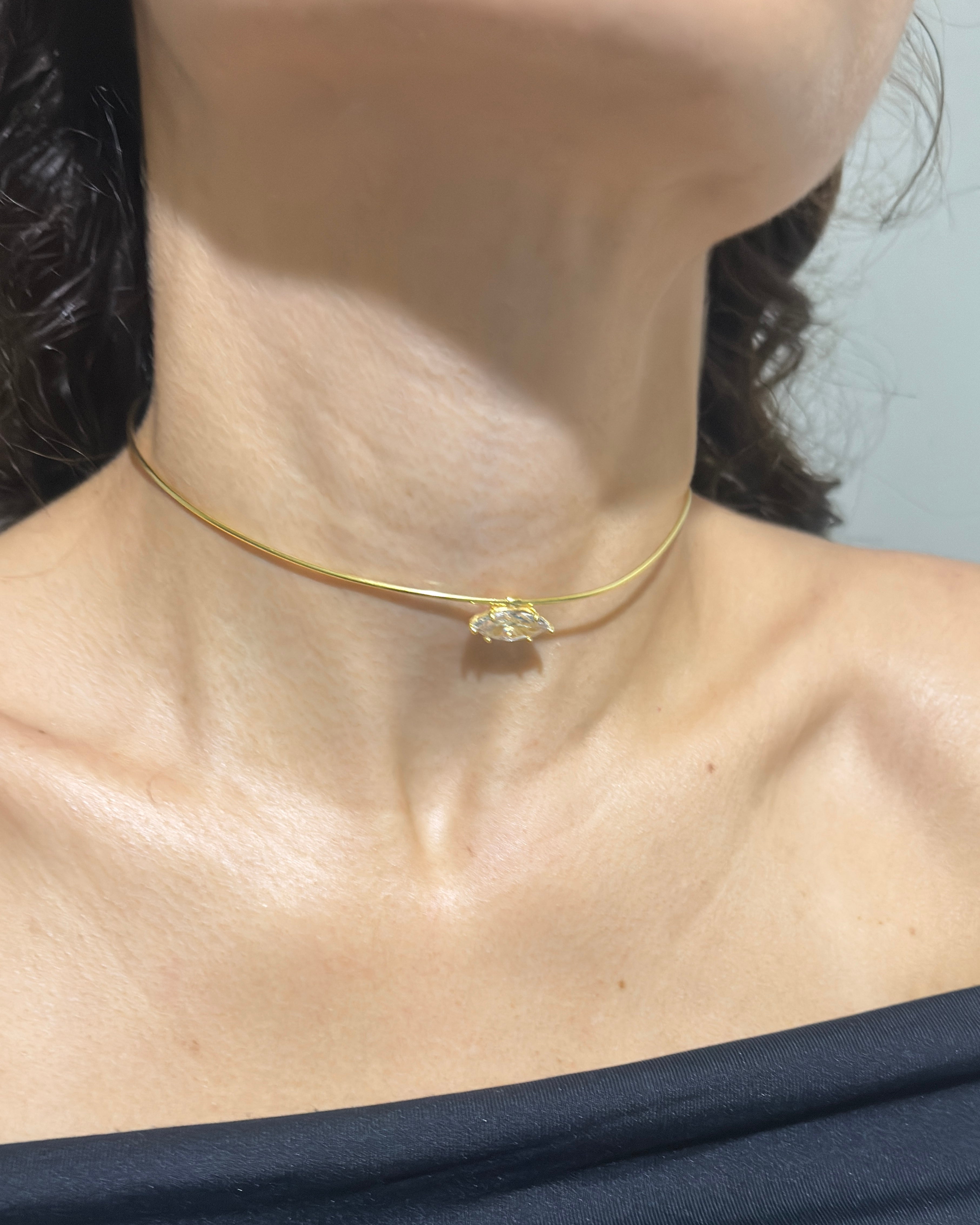 925 | Markiz Choker Kolye