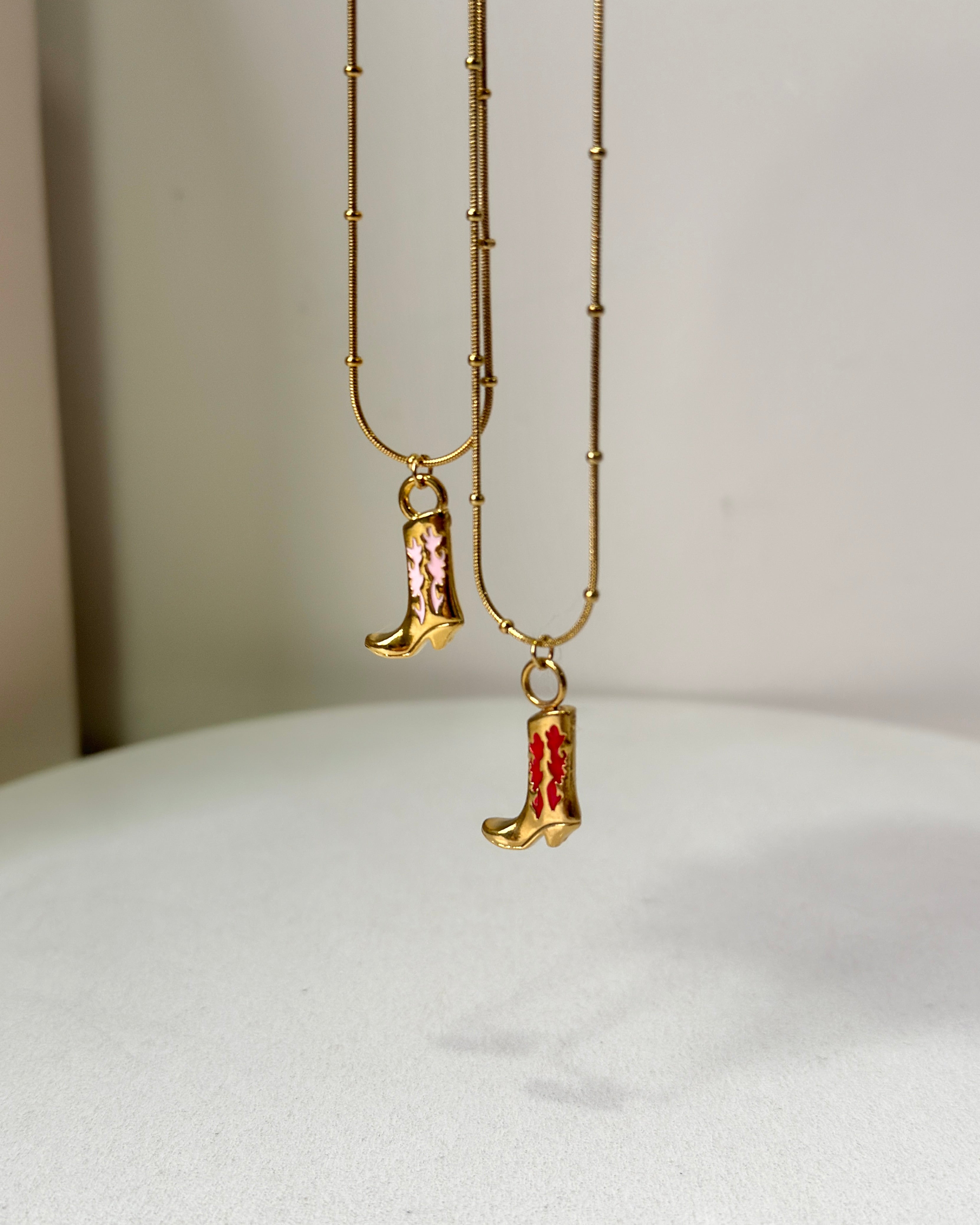 Çelik | Boho Renkli Kovboy Kolye