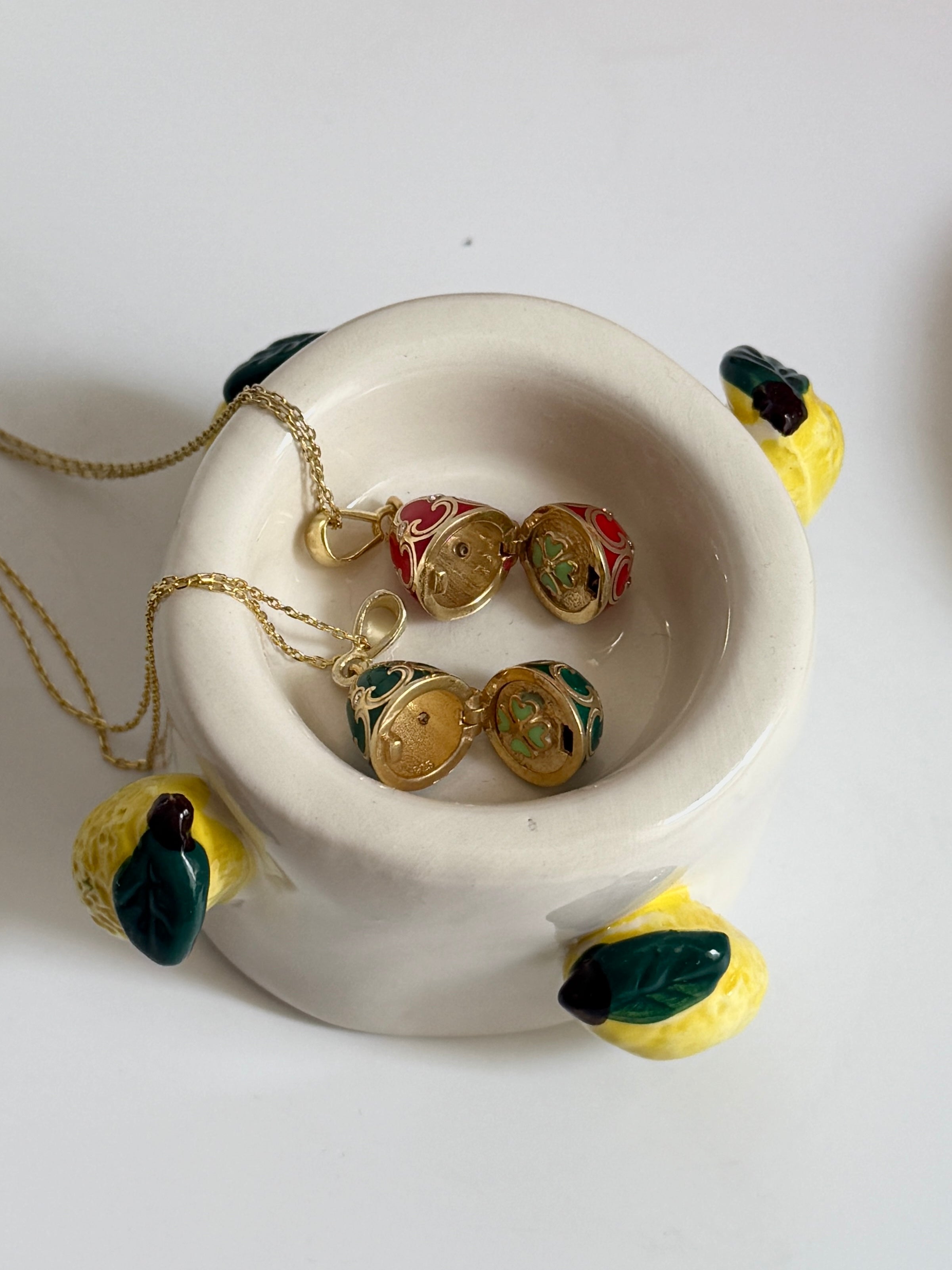 925 Gümüş Limited Şans Yumurtası Kolye