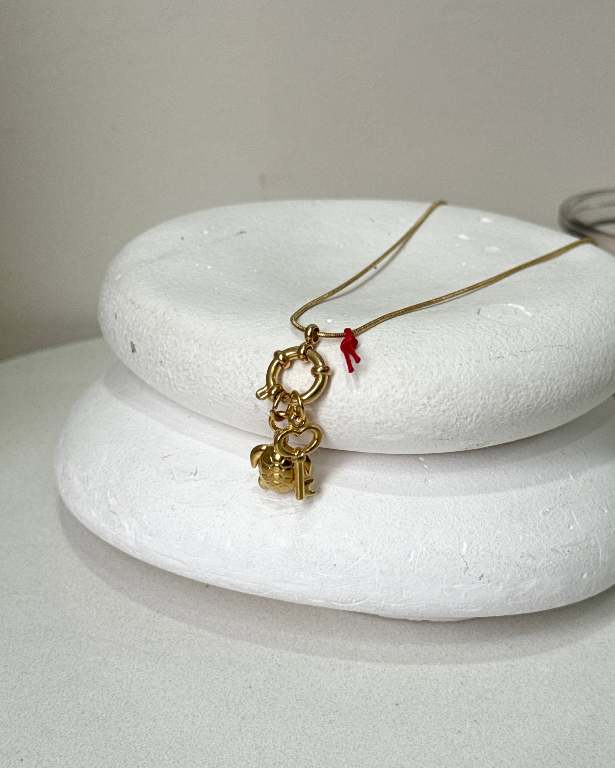 Çelik | Anahtar Manifest Kolyesi