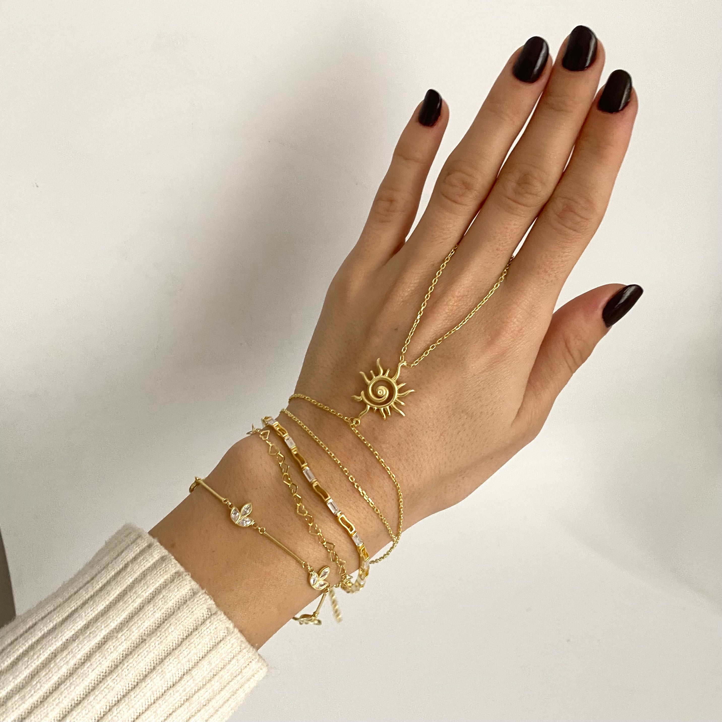 925 Gümüş Çubuk Lotus Bileklik