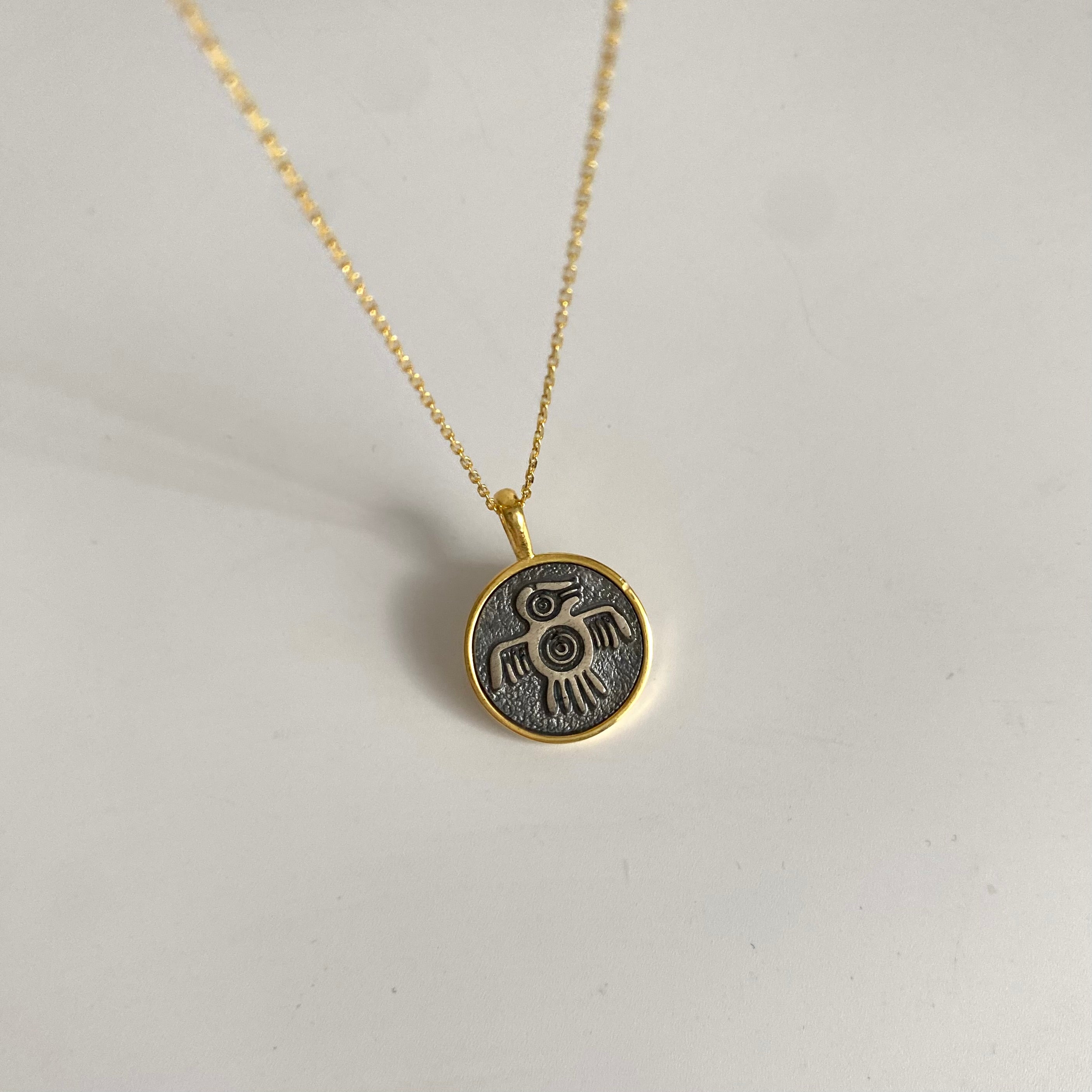 925 Gümüş Antik Thunder Kolye