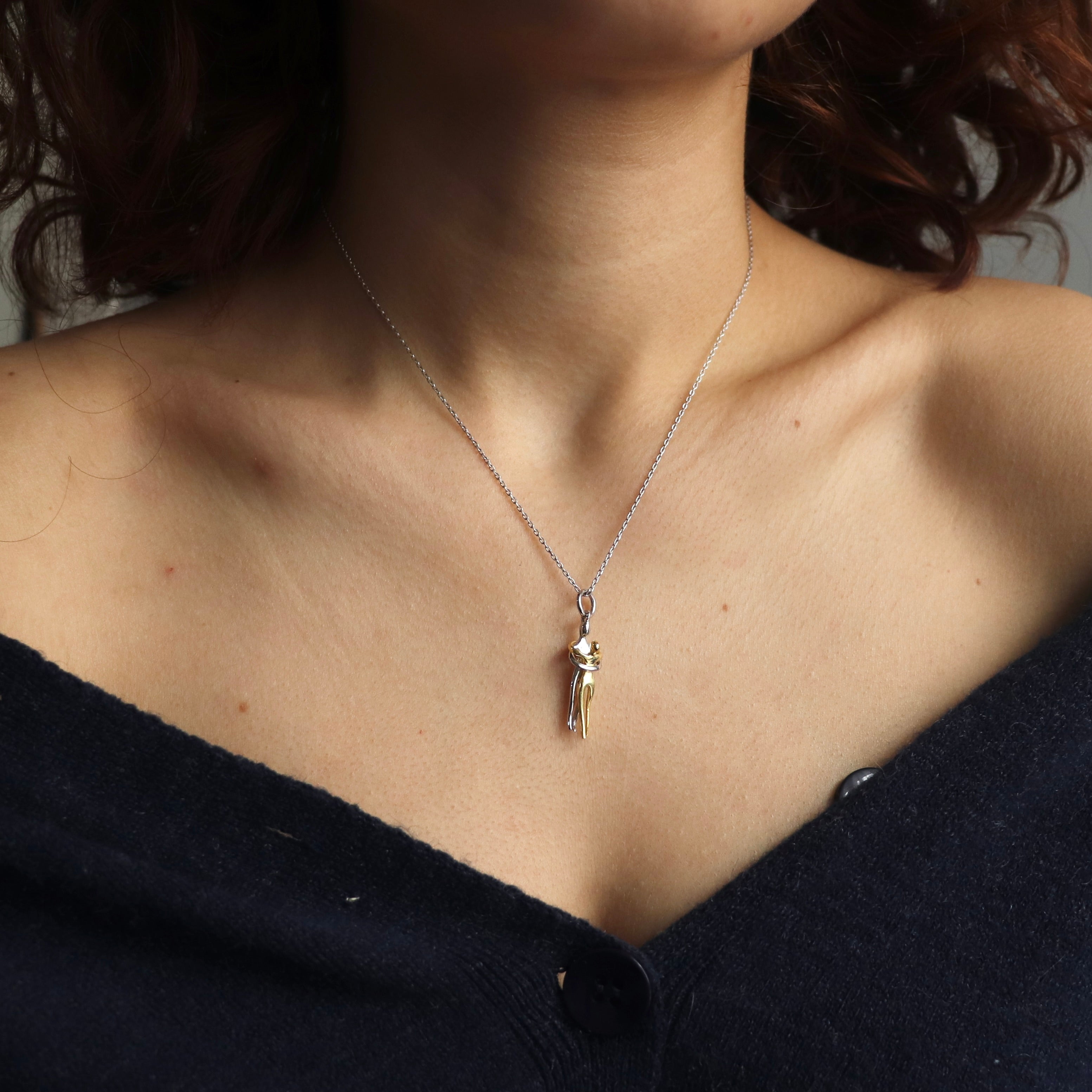 925 Gümüş Sarıl Bana Kolye