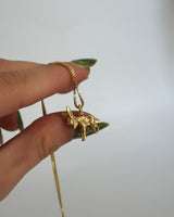 925 | Geyik Charm Kolye