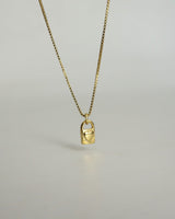 925 | Mini Kilit Charm Kolye