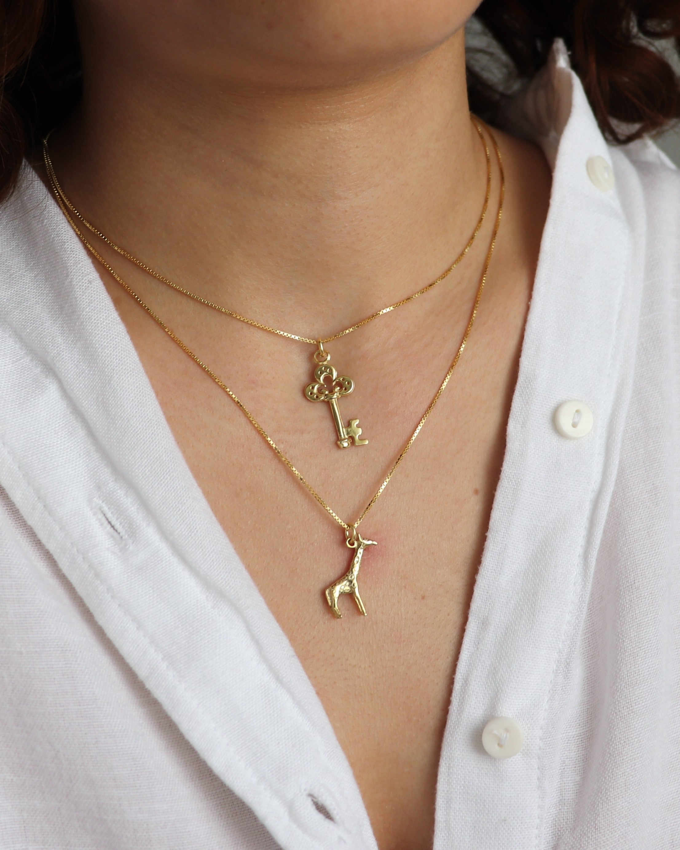 925 | Zürafa Charm Kolye