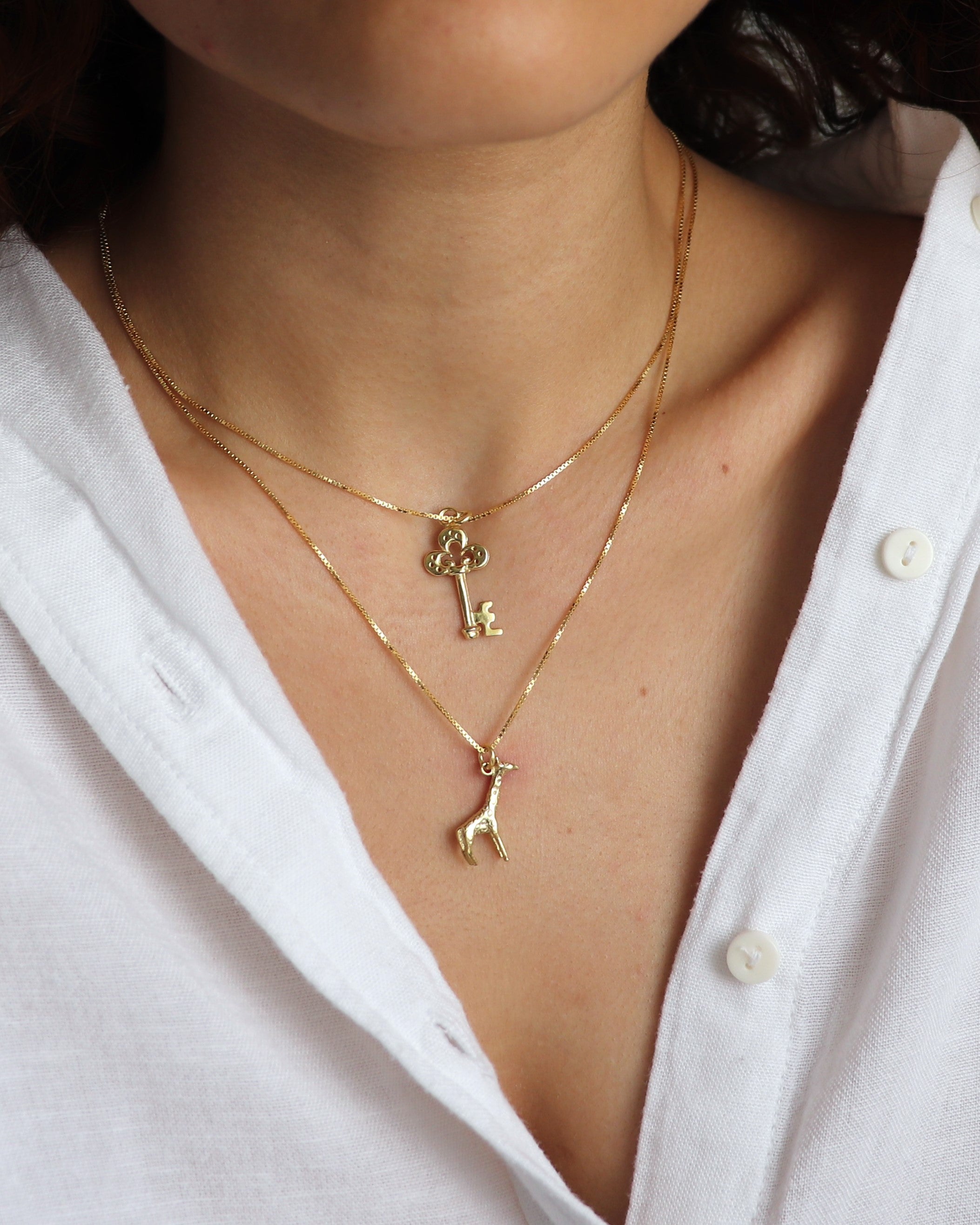 925 | Zürafa Charm Kolye