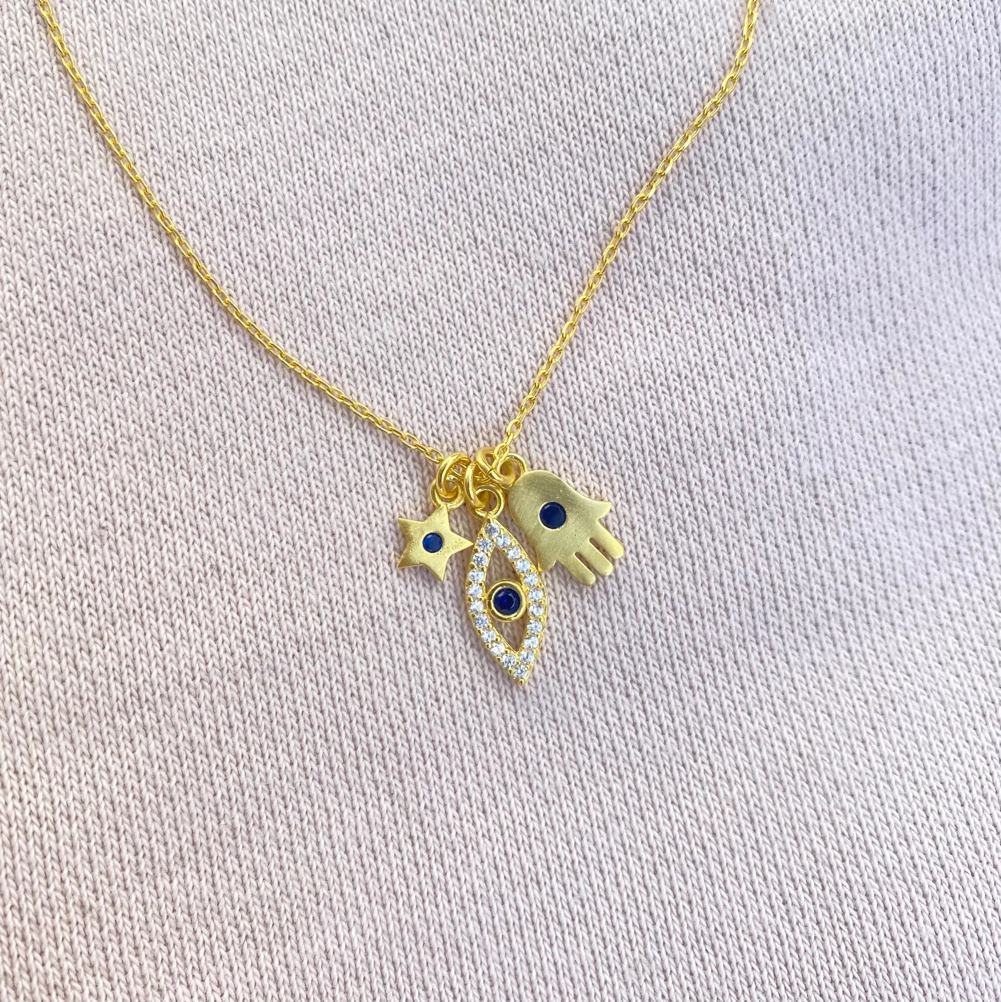 925 Ayar Gümüş | Şans Kolyesi