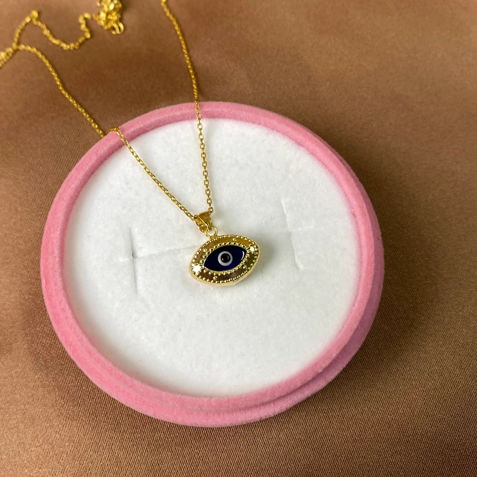 925 Ayar Gümüş | Basic Nazar Kolye