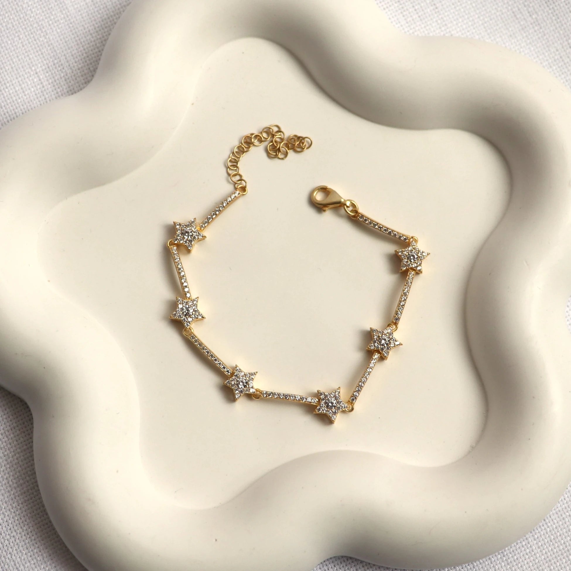 925 Ayar Gümüş | Tamtur Yıldızlar Bileklik