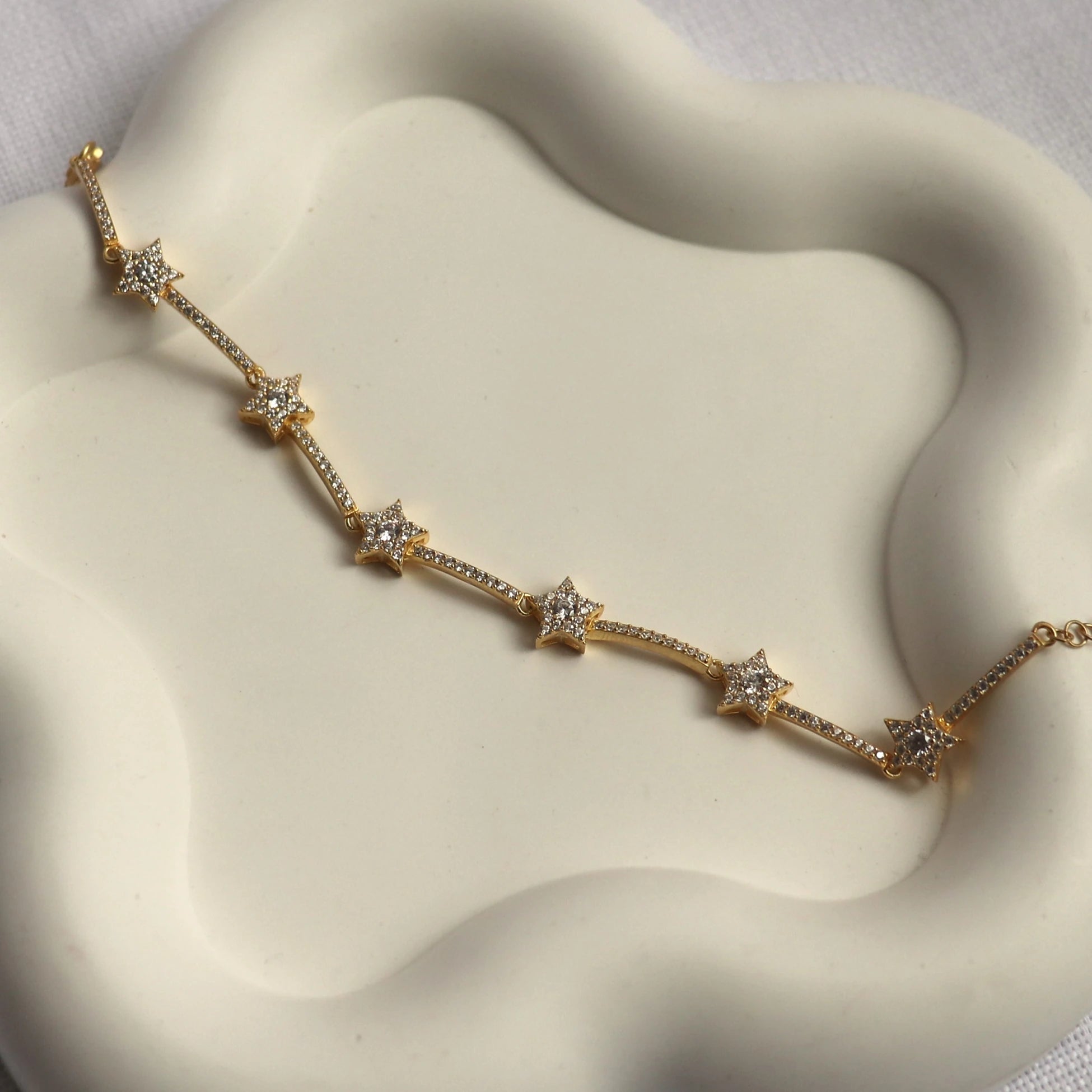 925 Ayar Gümüş | Tamtur Yıldızlar Bileklik